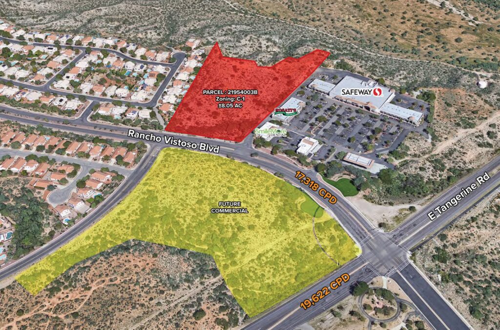 Tangerine Rd and Rancho Vistoso Blvd – NWC