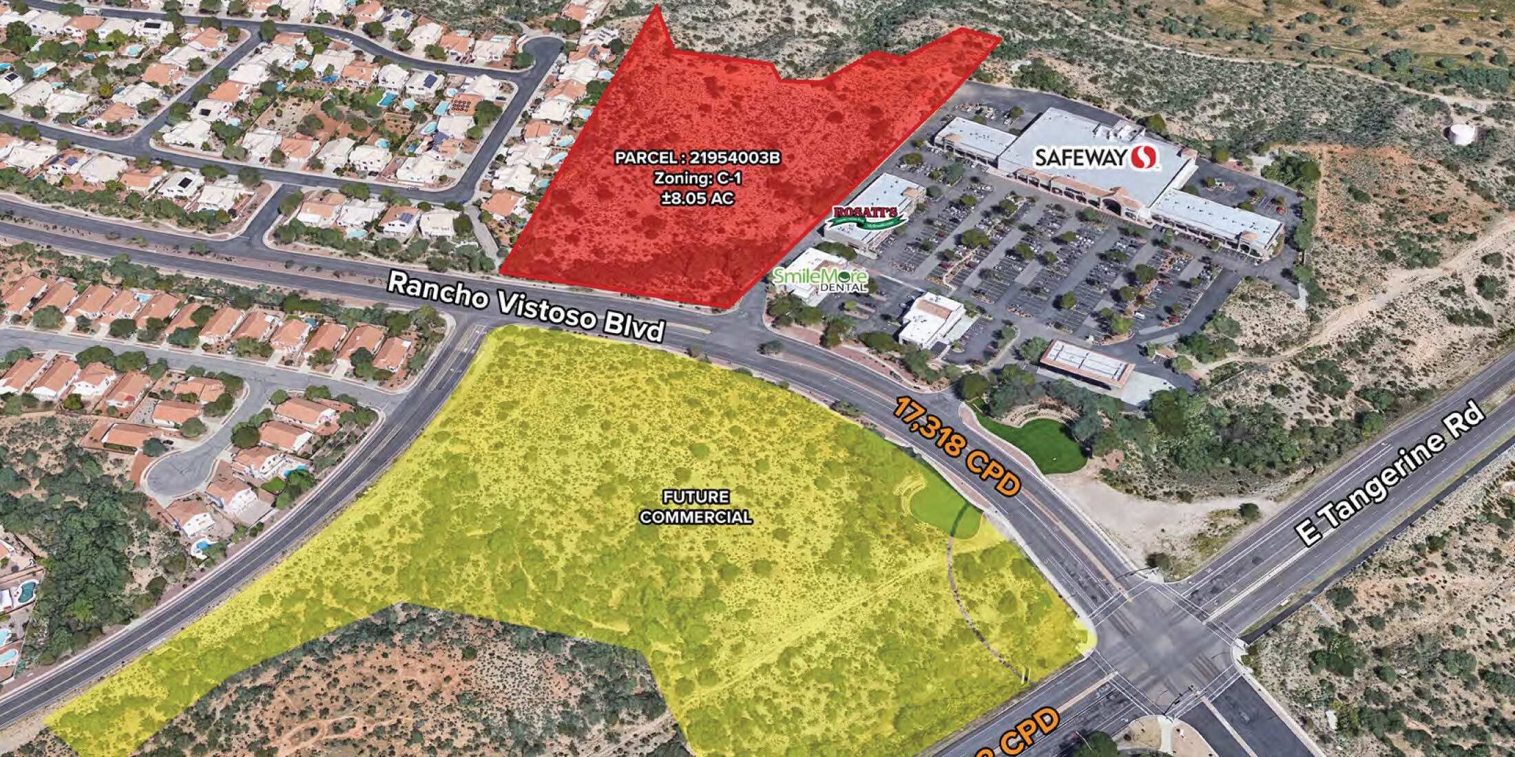 Tangerine Rd and Rancho Vistoso Blvd