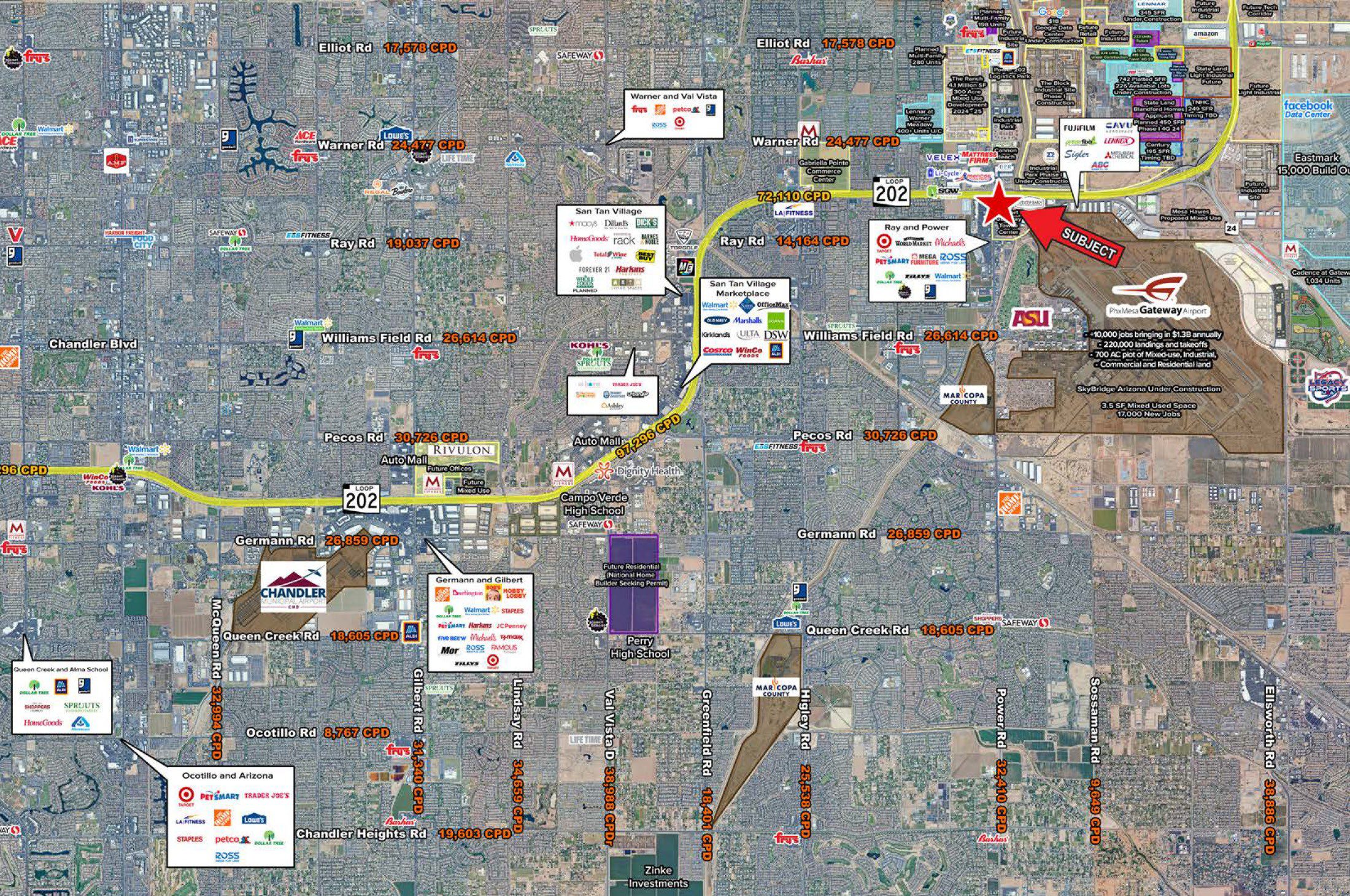Ray Rd and Power Rd – SWC
