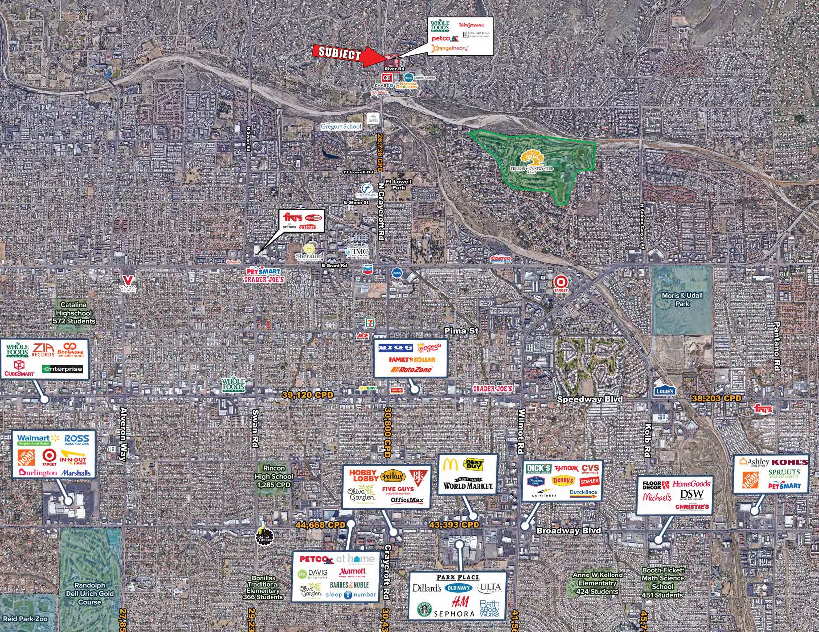 River Rd and Craycroft Rd – NEC