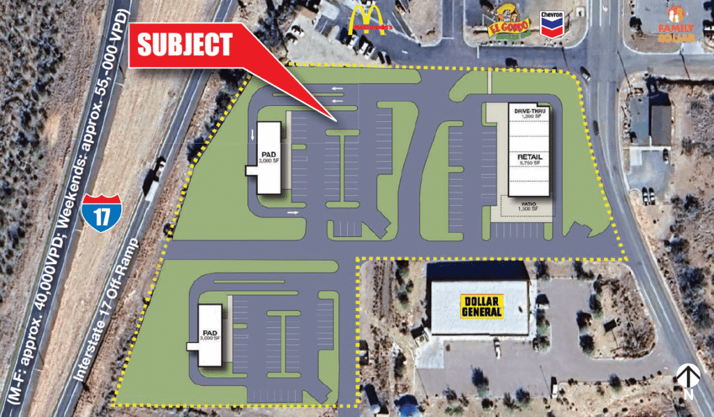 Cordes Lakes Rd and Stagecoach Trail – SWC