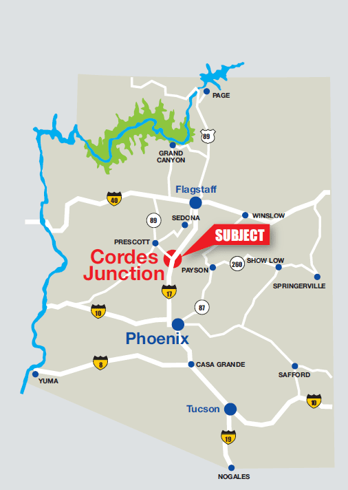 Cordes Lakes Rd and Stagecoach Trail – SWC