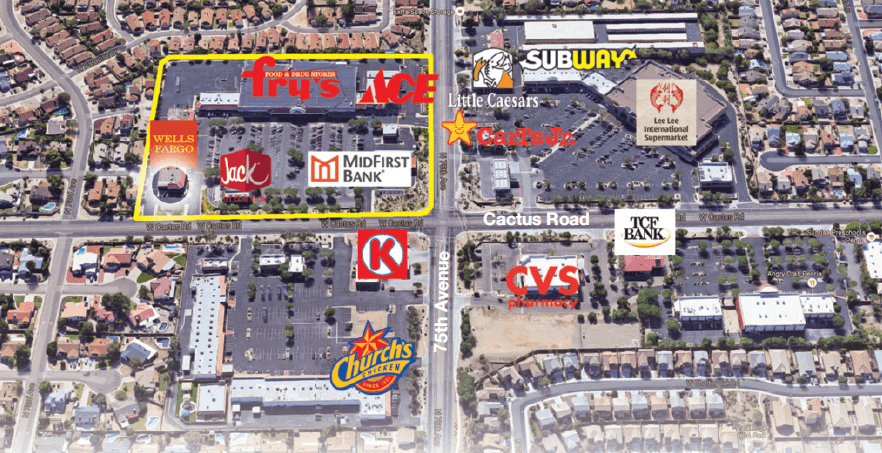 Cactus Rd and 75th Ave – SEC