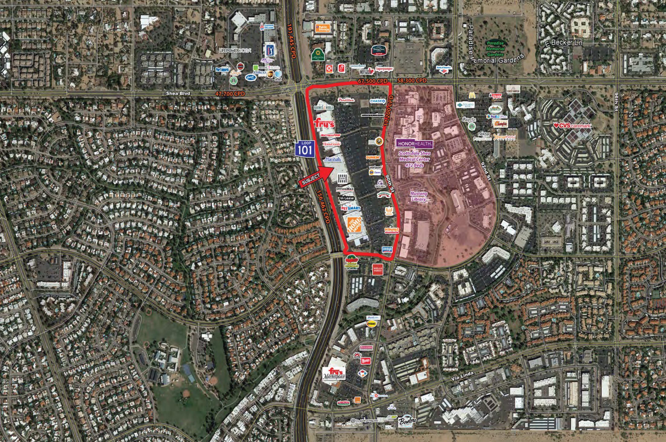 Shea Boulevard and Loop 101 – SEC