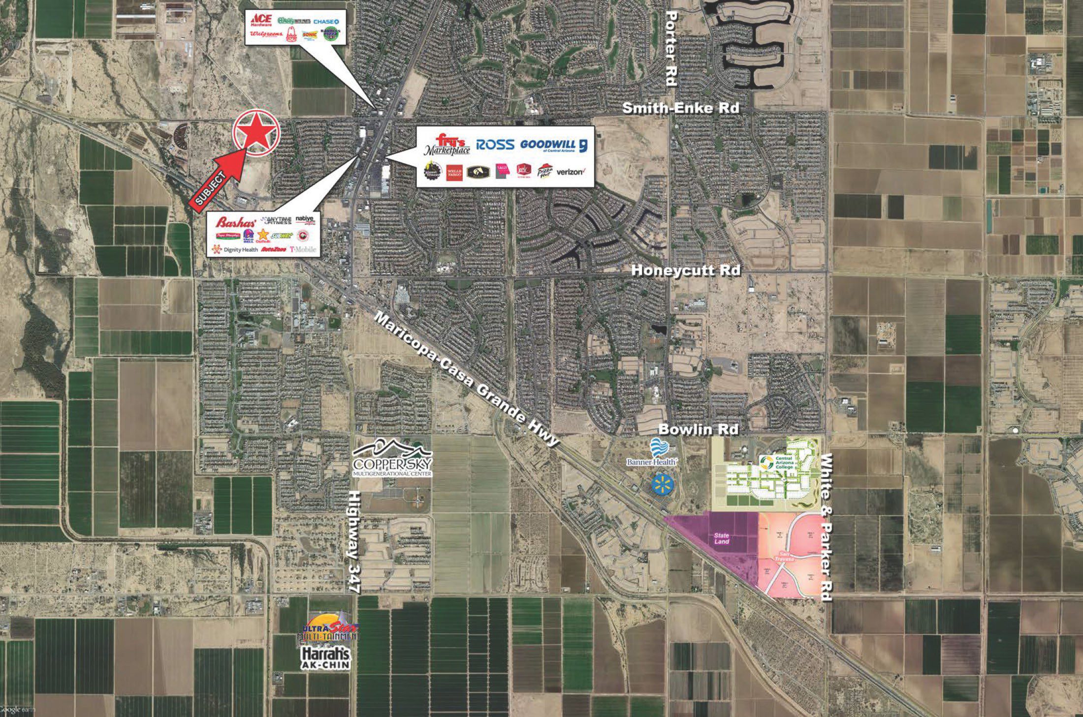 Smith-Enke Road and Loma Road – SEC