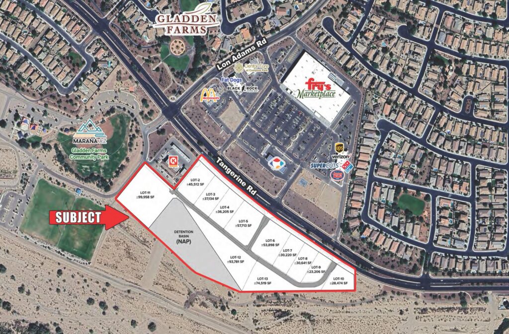 Tangerine Farms Road and Lon Adams Road – SEC