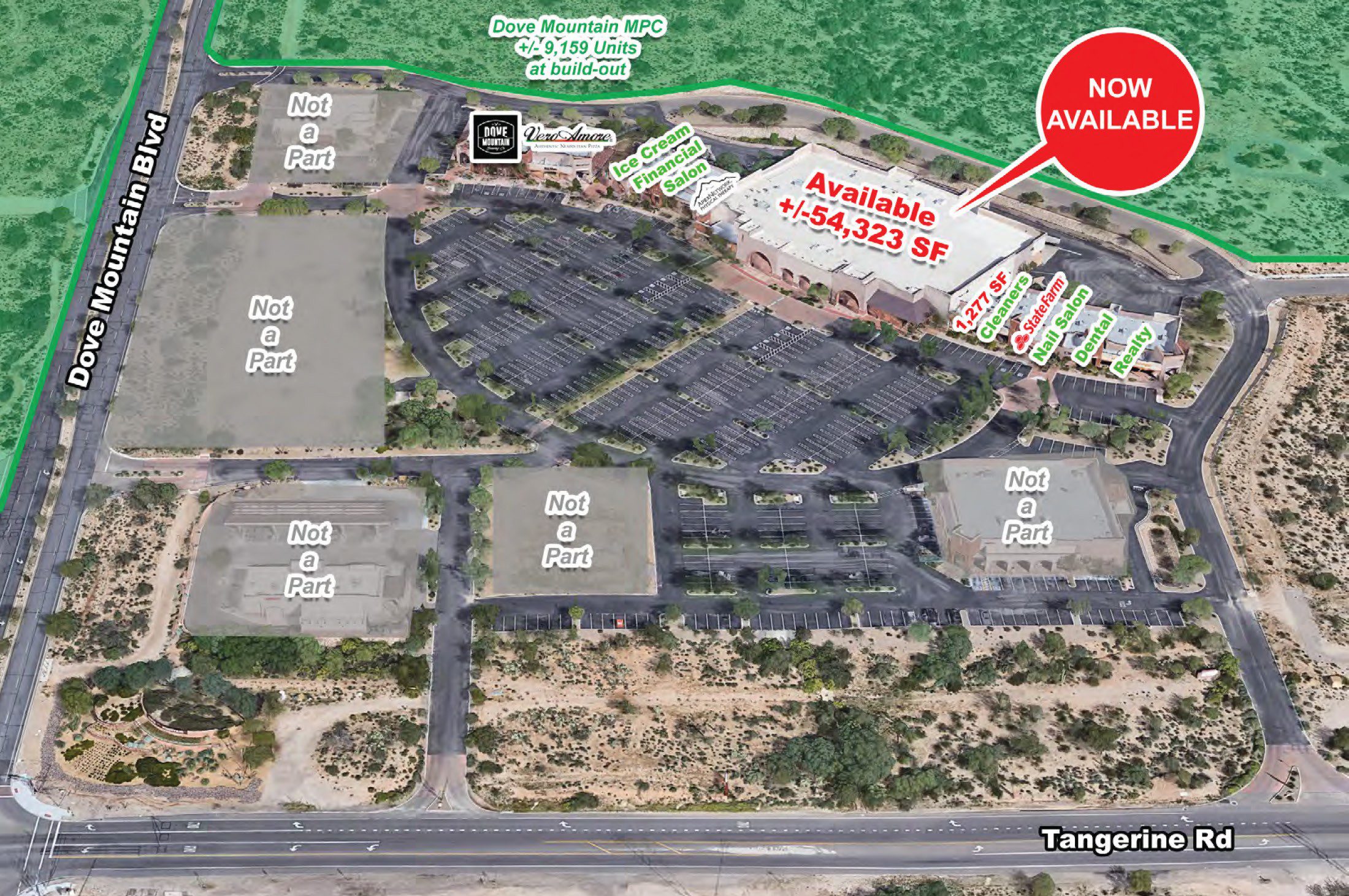 Tangerine Road and Dove Mountain Boulevard