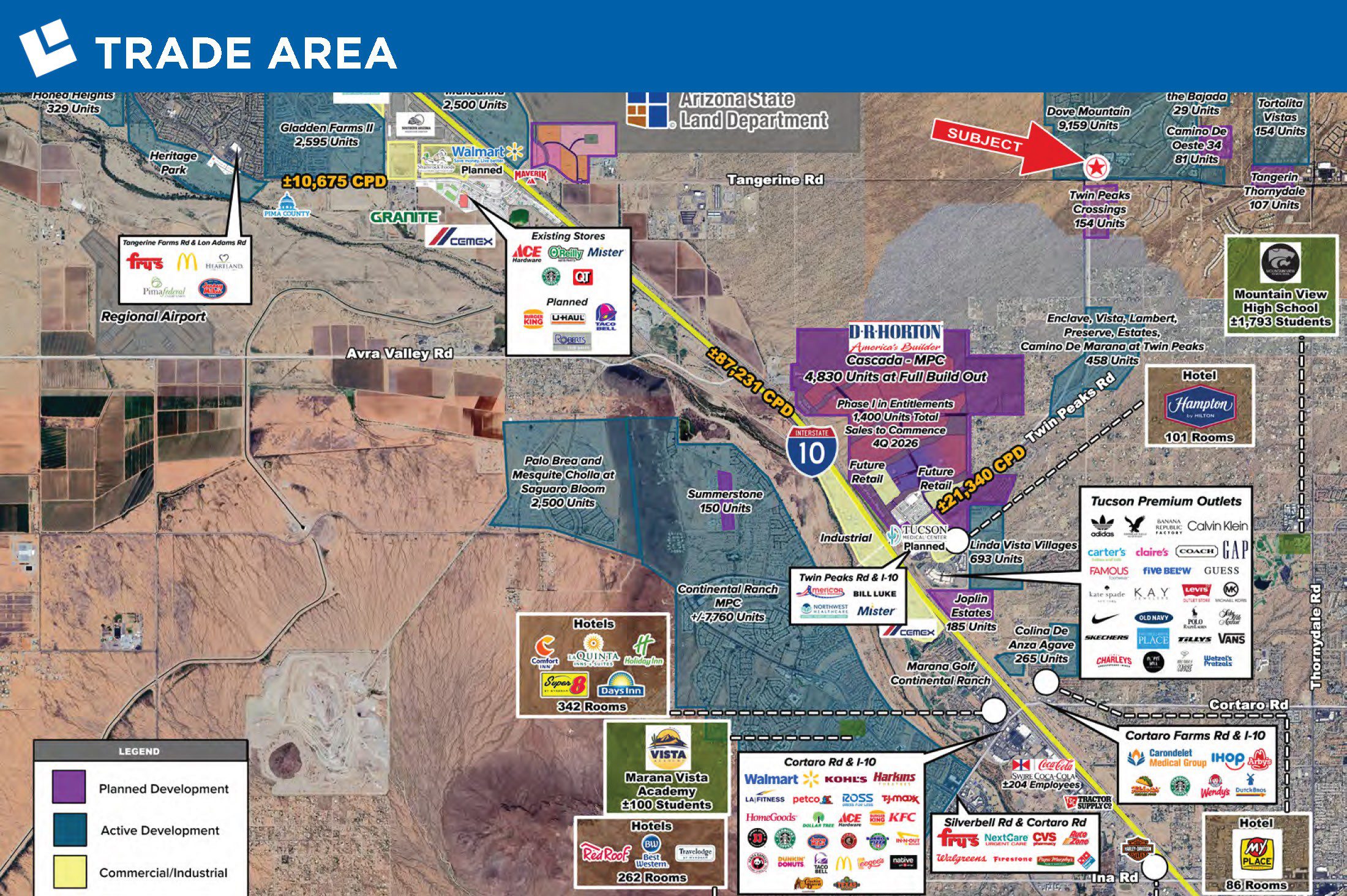 Tangerine Road and Dove Mountain Boulevard – NEC