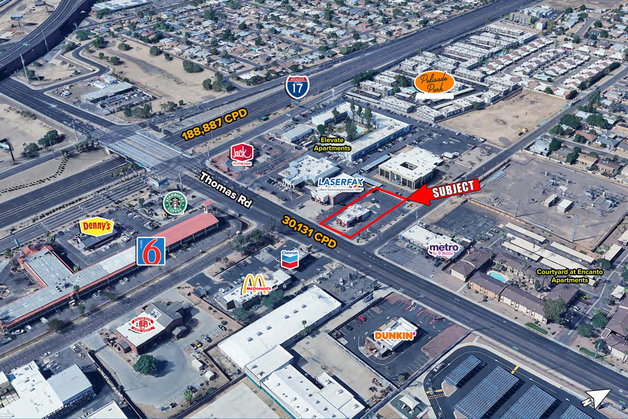 Thomas Rd and Interstate 17