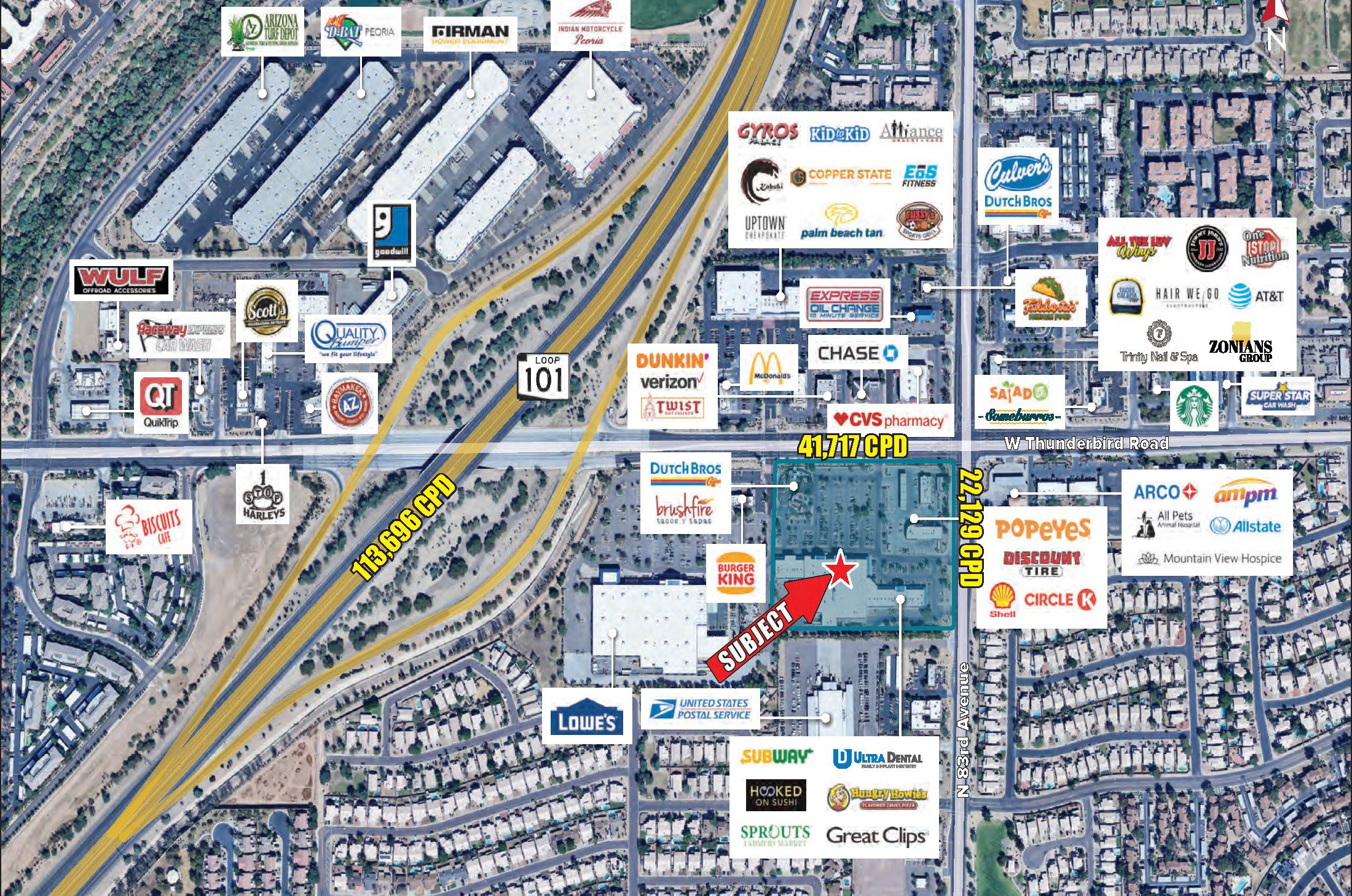 Thunderbird Ave and 83rd Ave – SWC