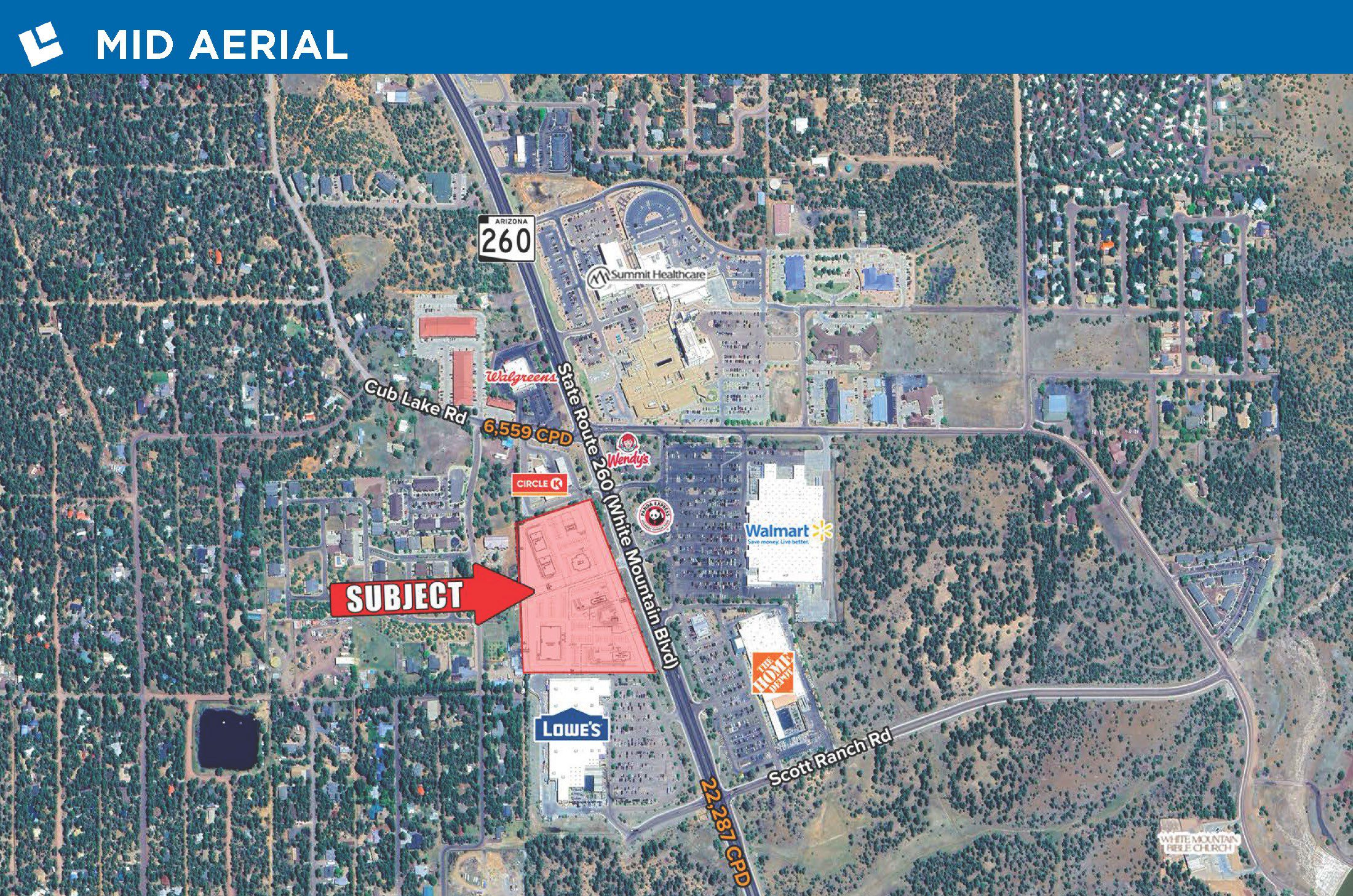 White Mountain Blvd and Cub Lake Rd – SEC