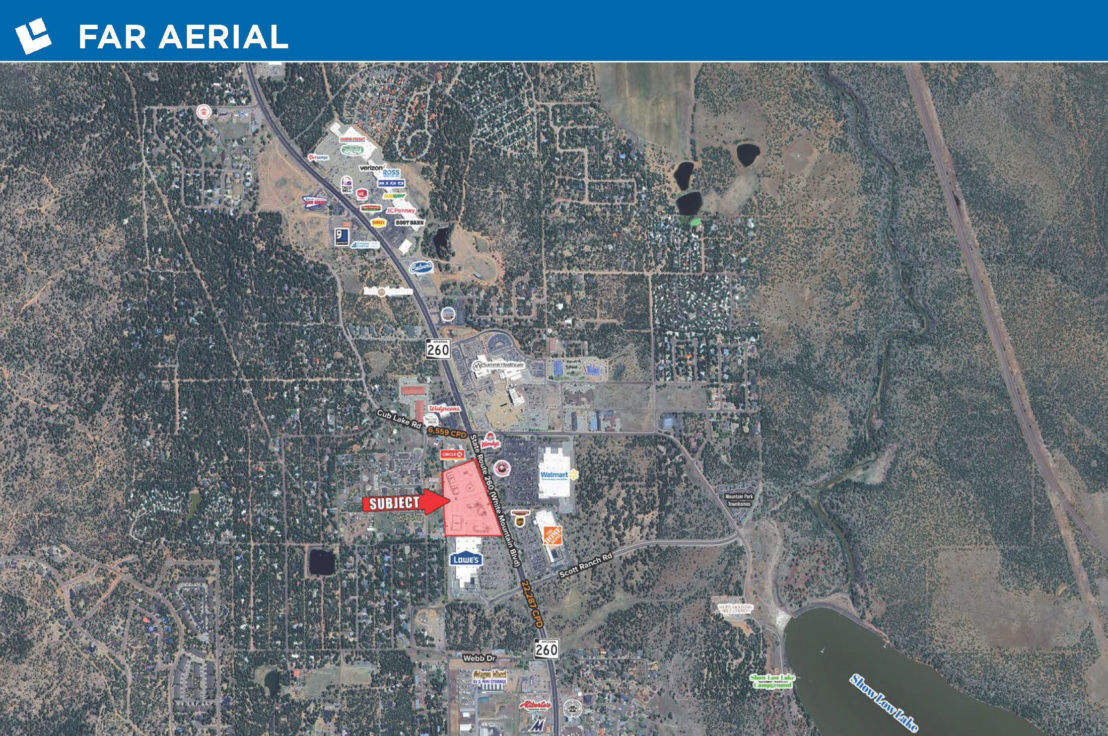 White Mountain Blvd and Cub Lake Rd – SEC