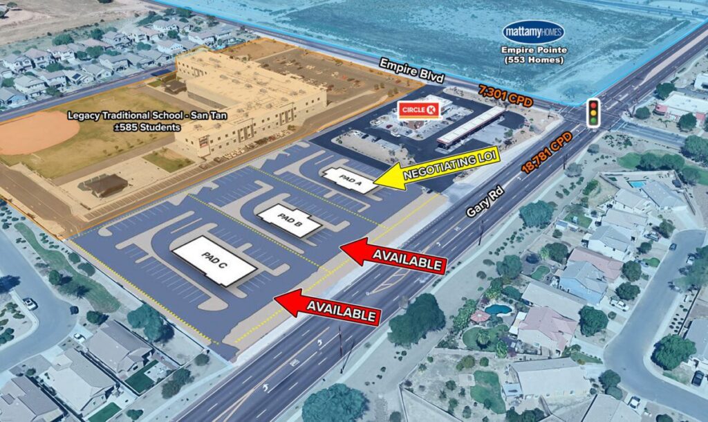 Empire Blvd and Gary Dr – SWC