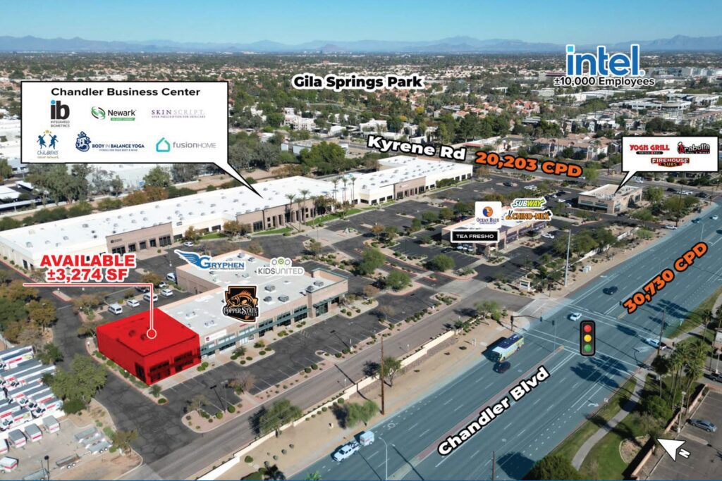 Chandler Blvd and Kyrene Rd – NWC