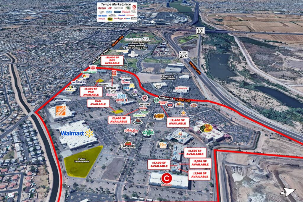 Dobson Rd and Loop 202 – SWC