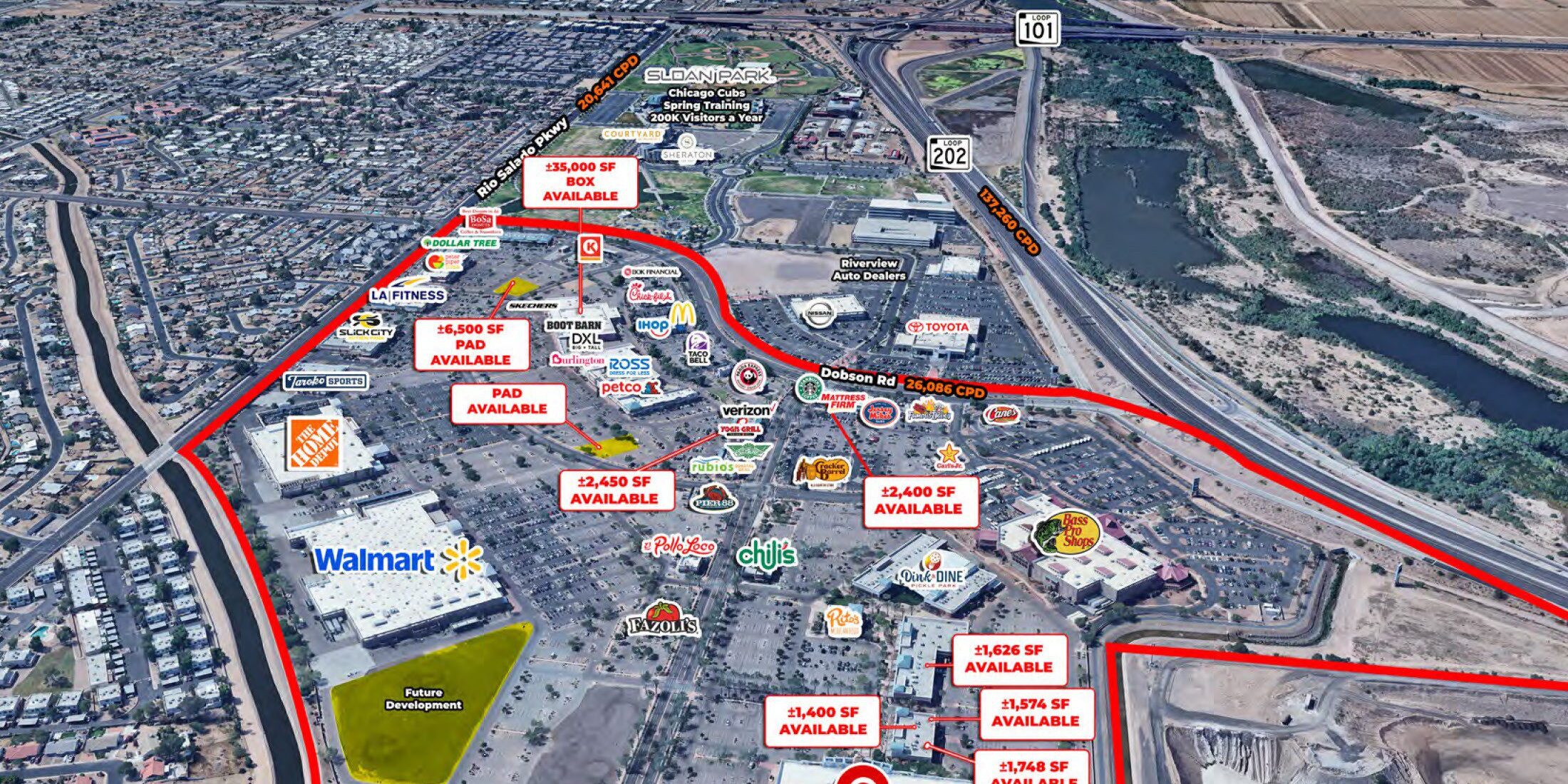 Dobson Rd and Loop 202