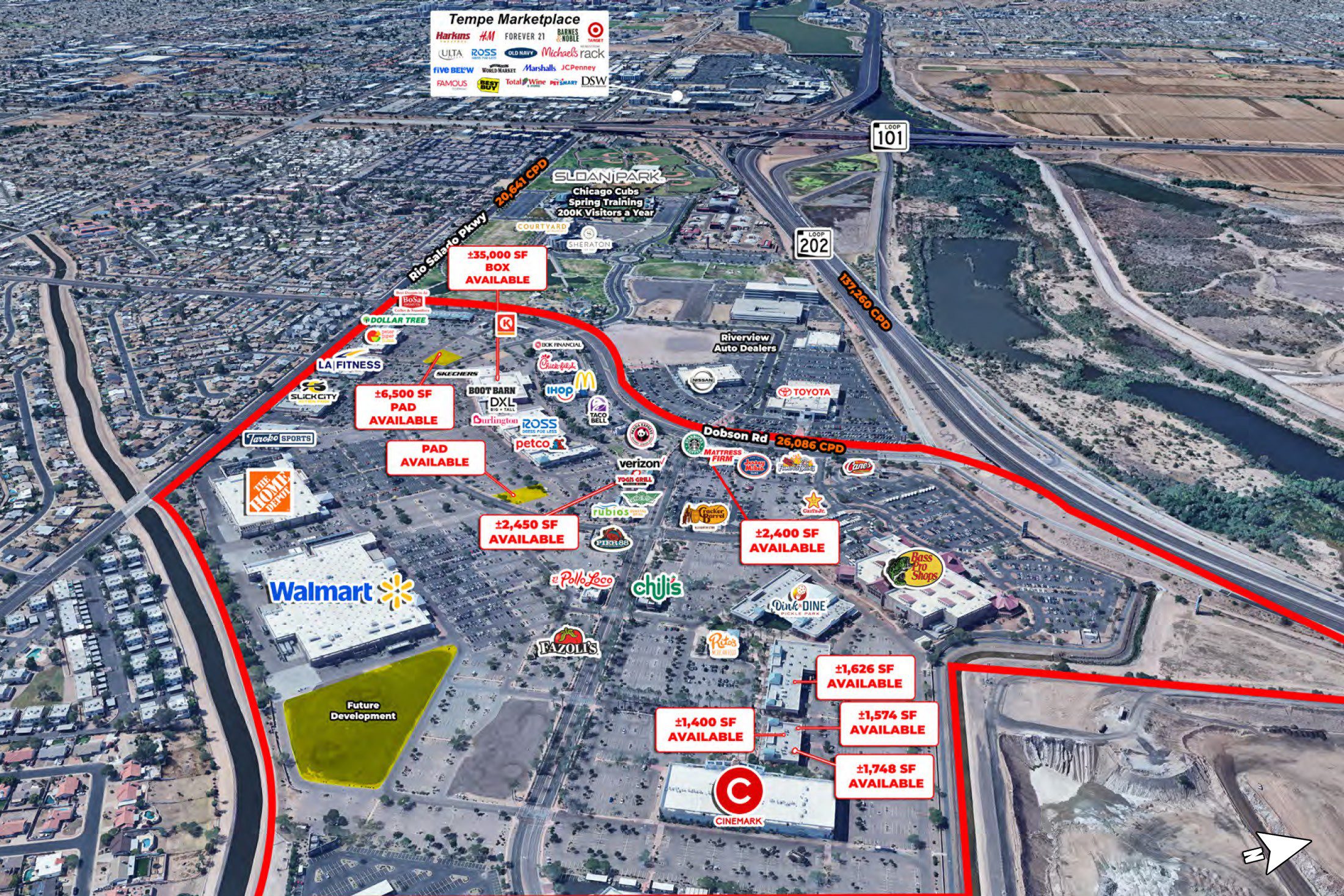 Dobson Rd and Loop 202