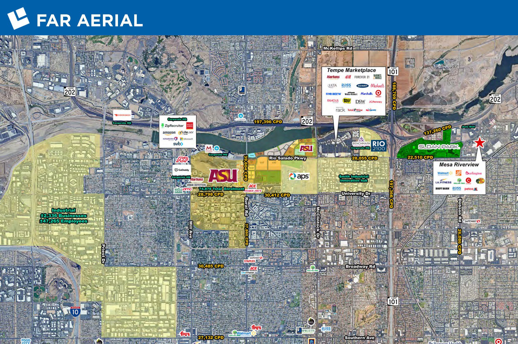 Dobson Rd and Loop 202 Far