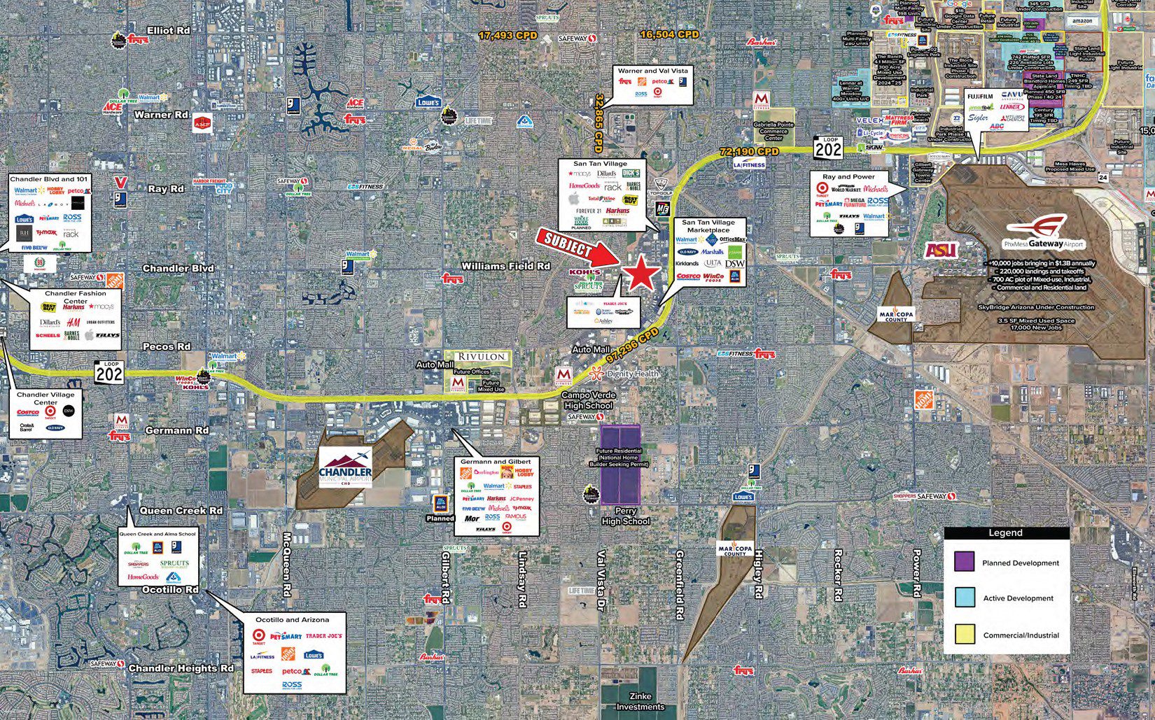 Williams Field Rd and SanTan Village Pkwy – SEC