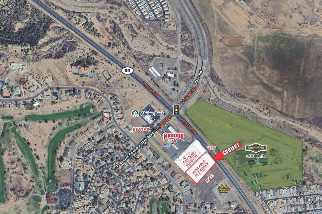 US 69 and Prescott Country Club Boulevard – SWC