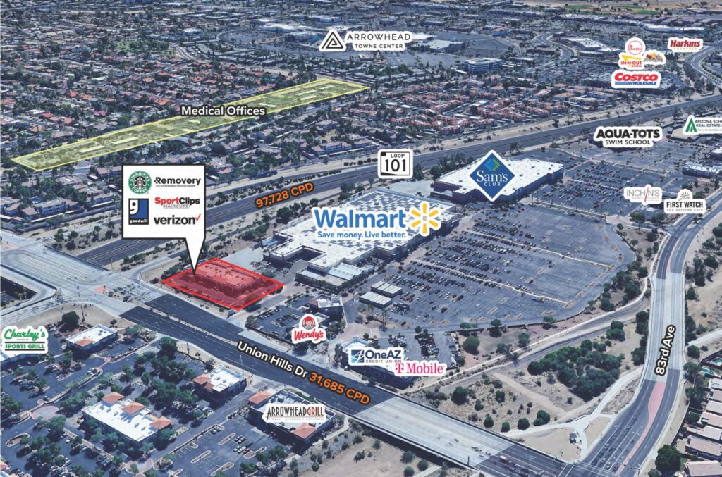 Union Hills Dr and Loop 101 – SWC