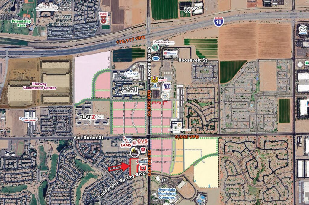 Van Buren St and Avondale Blvd – SWC