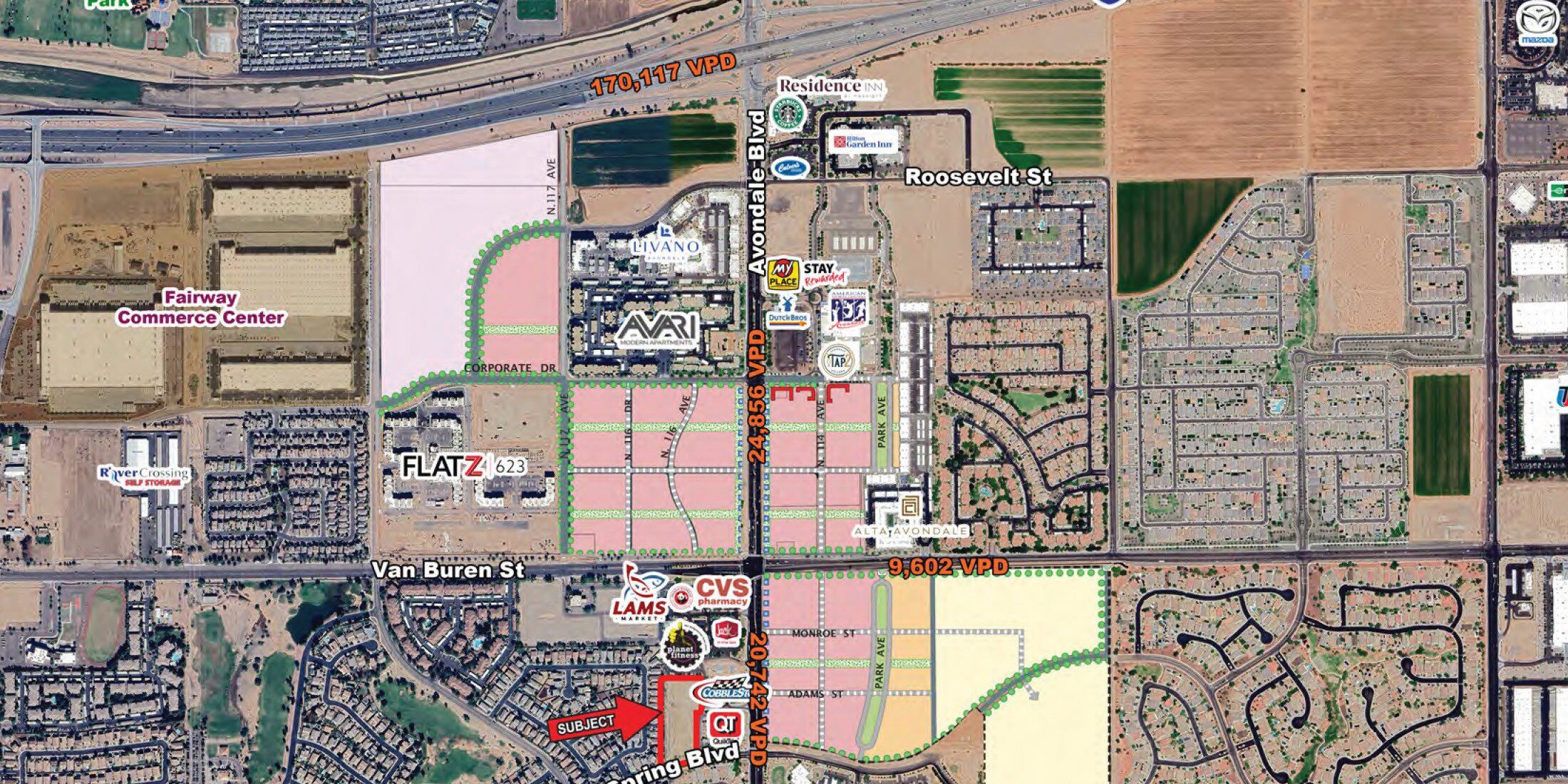 Van Buren St and Avondale Blvd