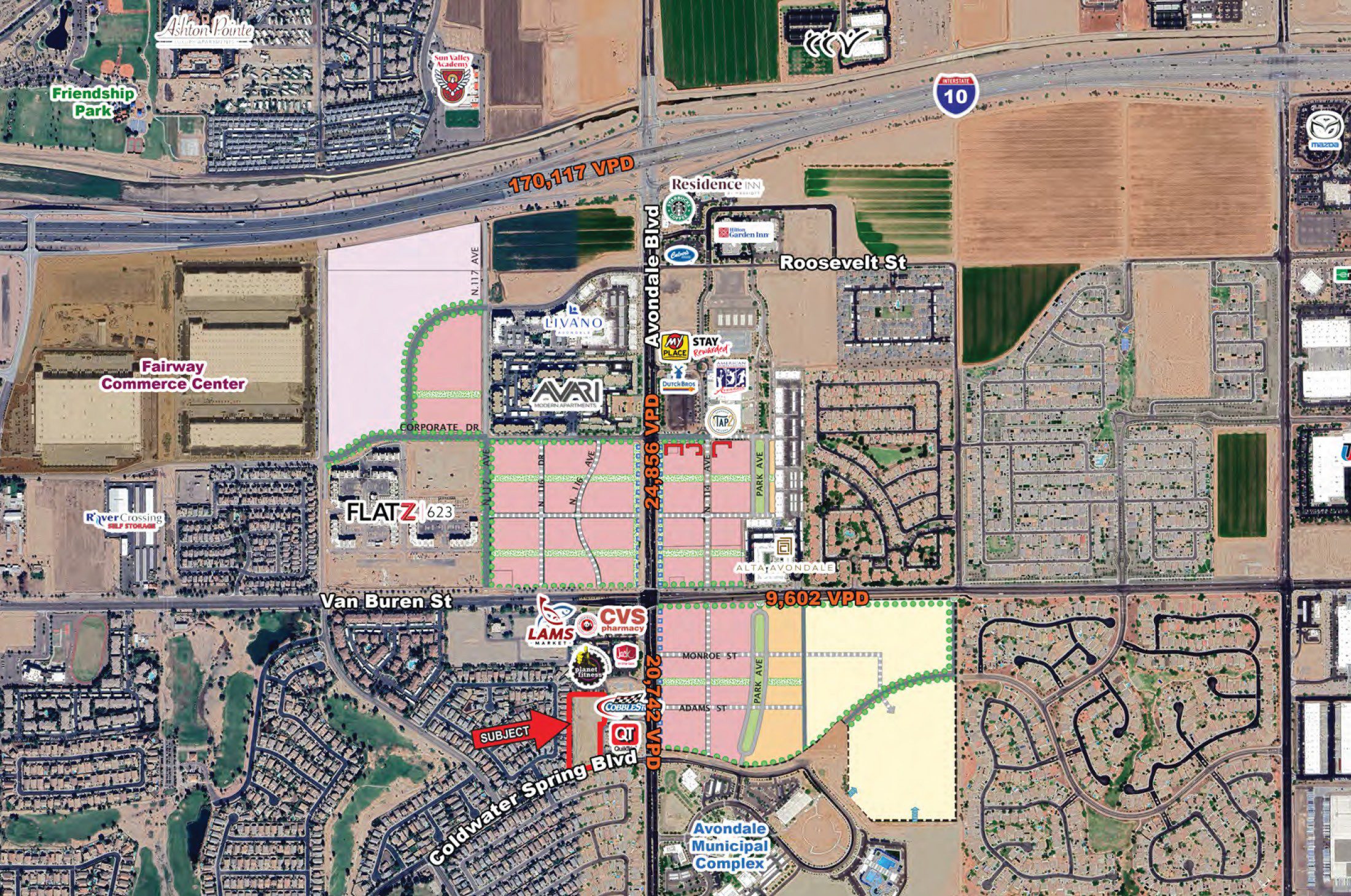 Van Buren St and Avondale Blvd