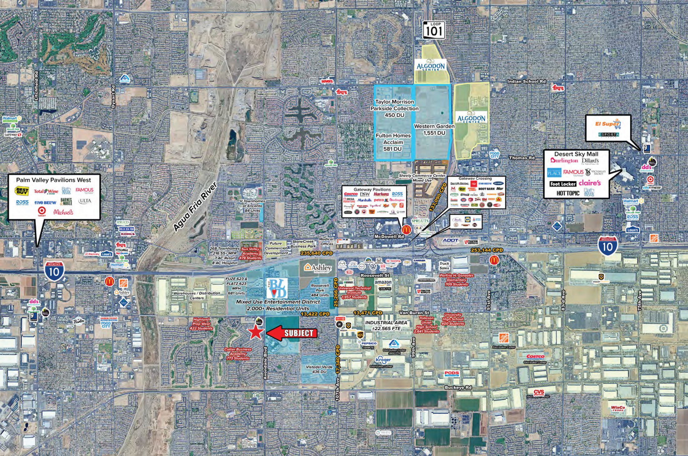 Van Buren St and Avondale Blvd – SWC