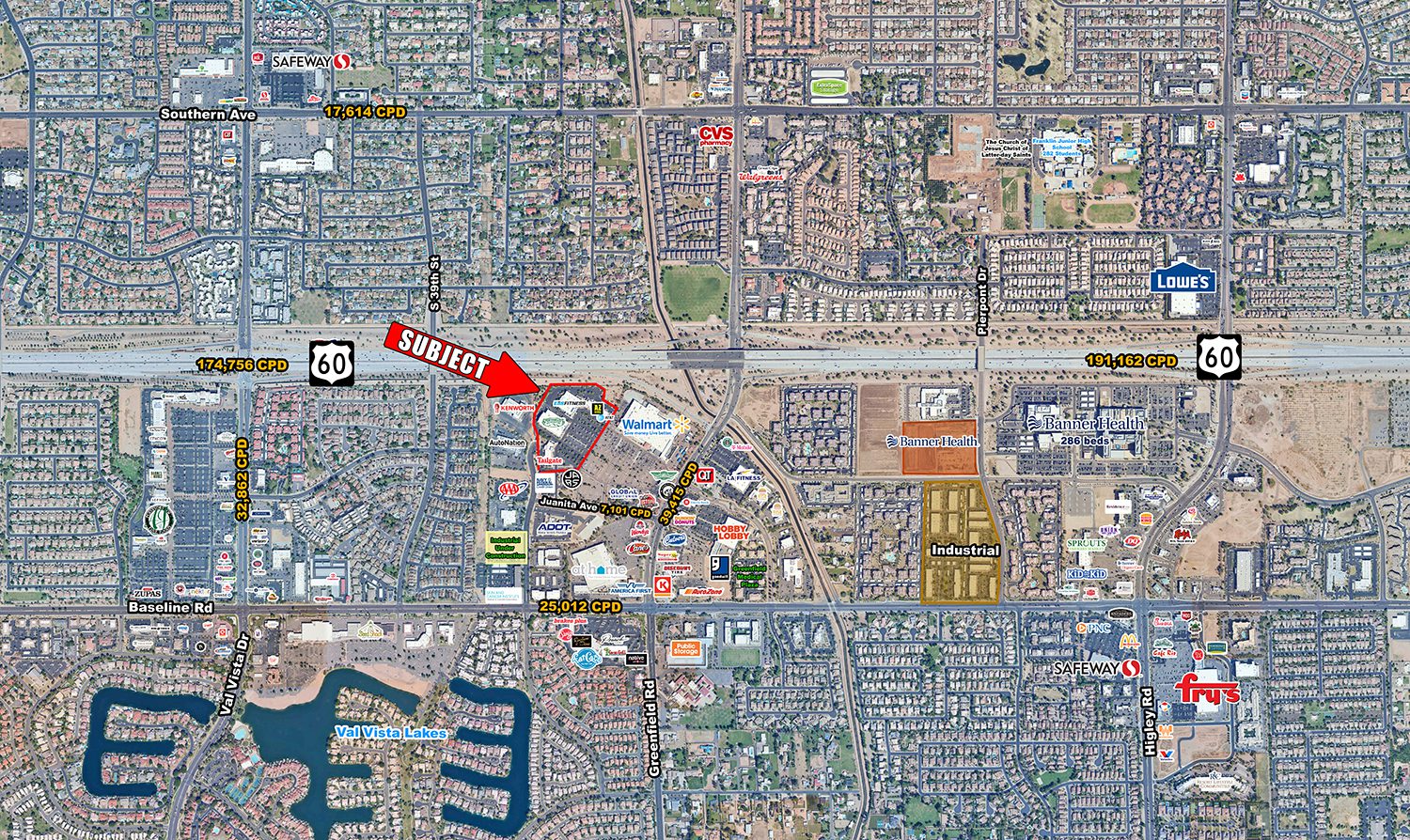 US 60 and Greenfield Rd – SWC