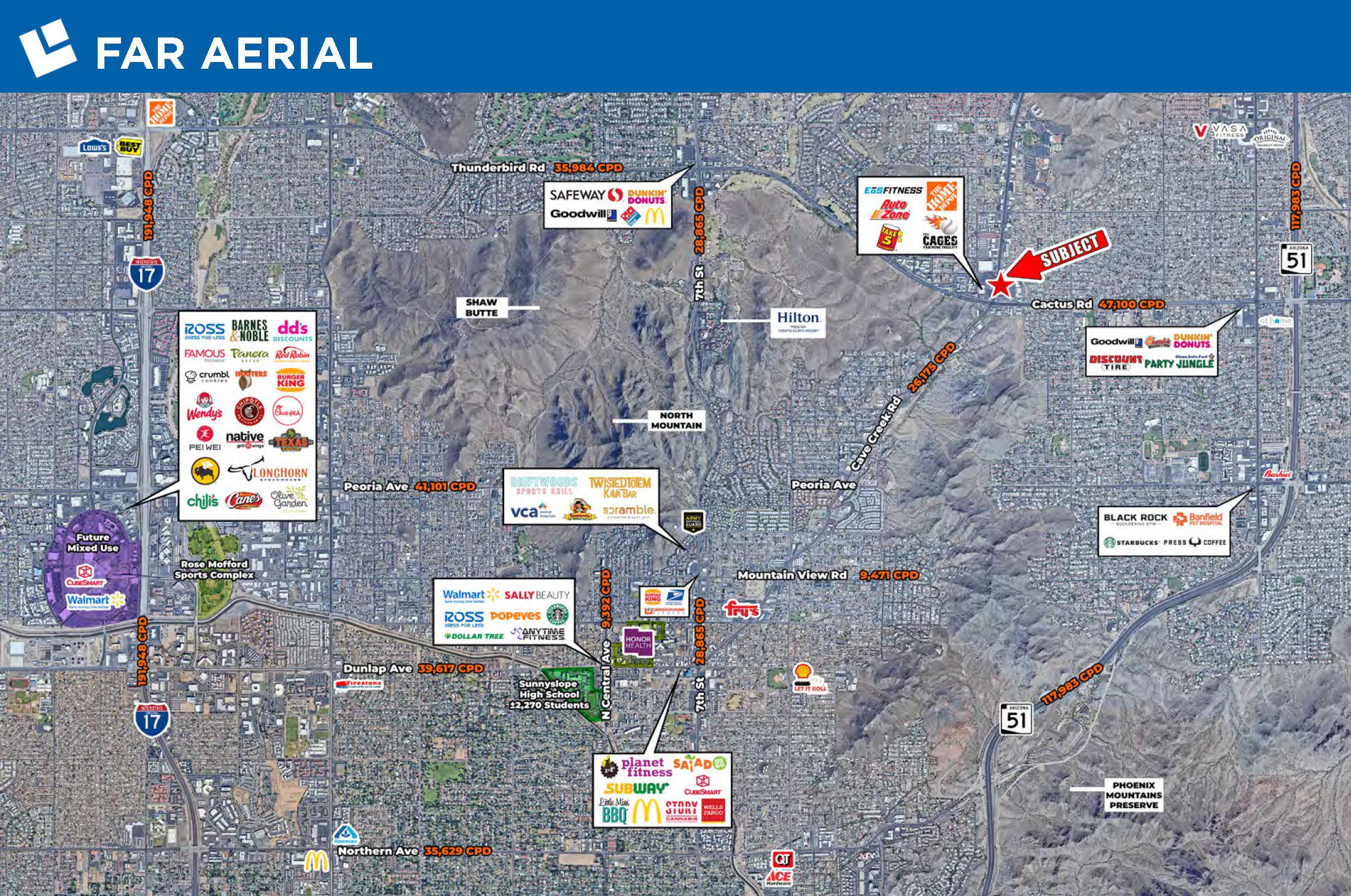 Cactus Rd and Cave Creek Rd – NEC