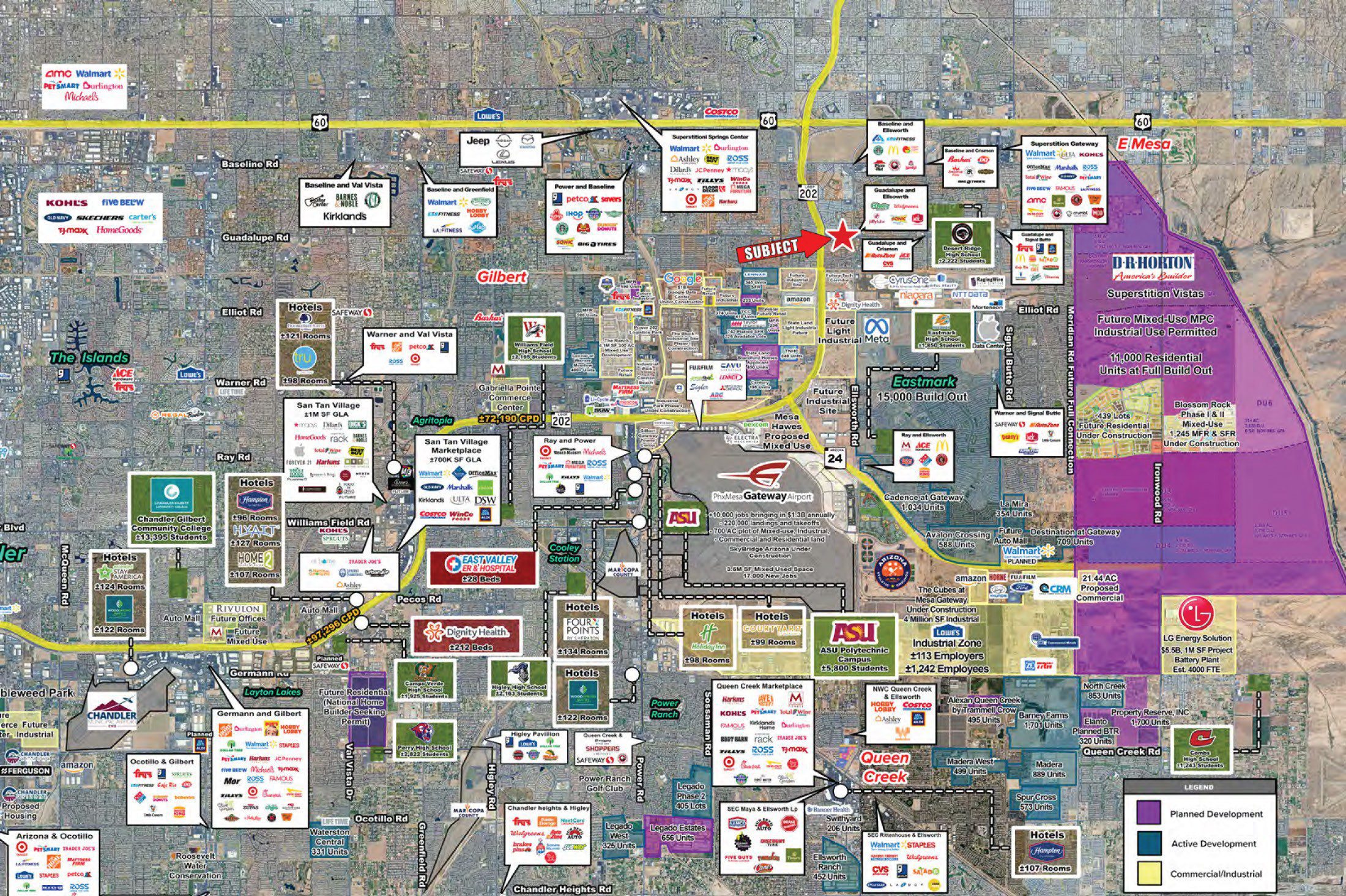 Guadalupe Rd and Ellsworth Rd – SEC