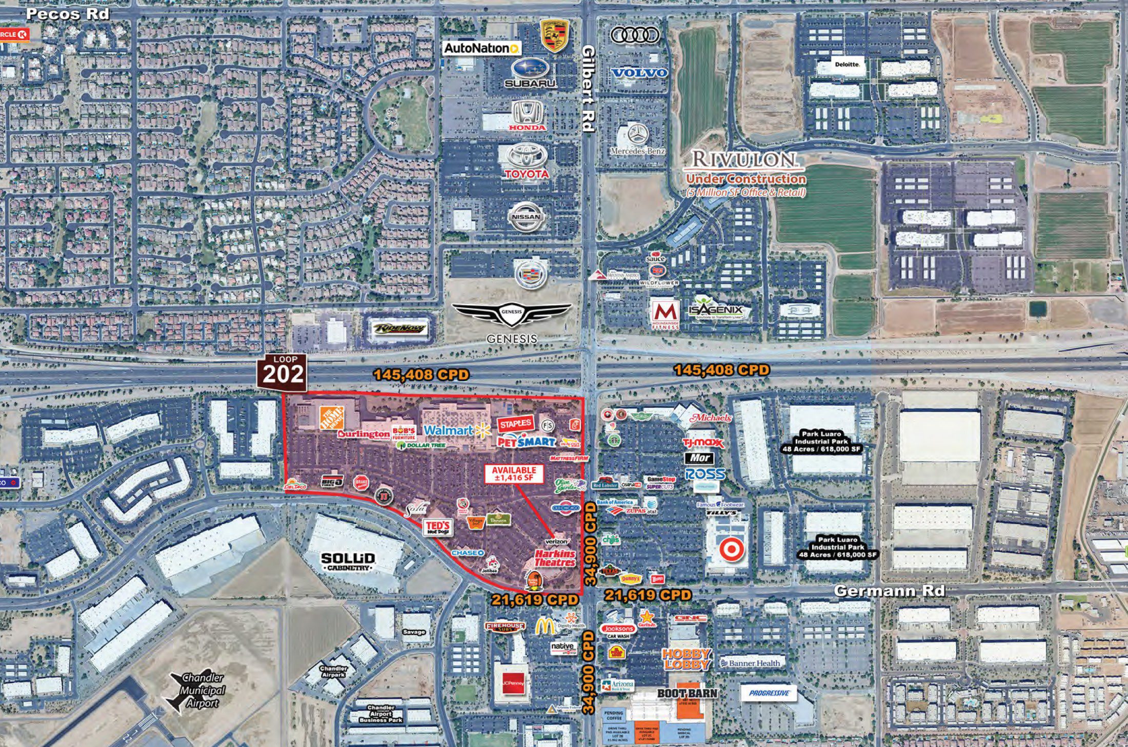 Loop 202 and Gilbert Rd – SWC