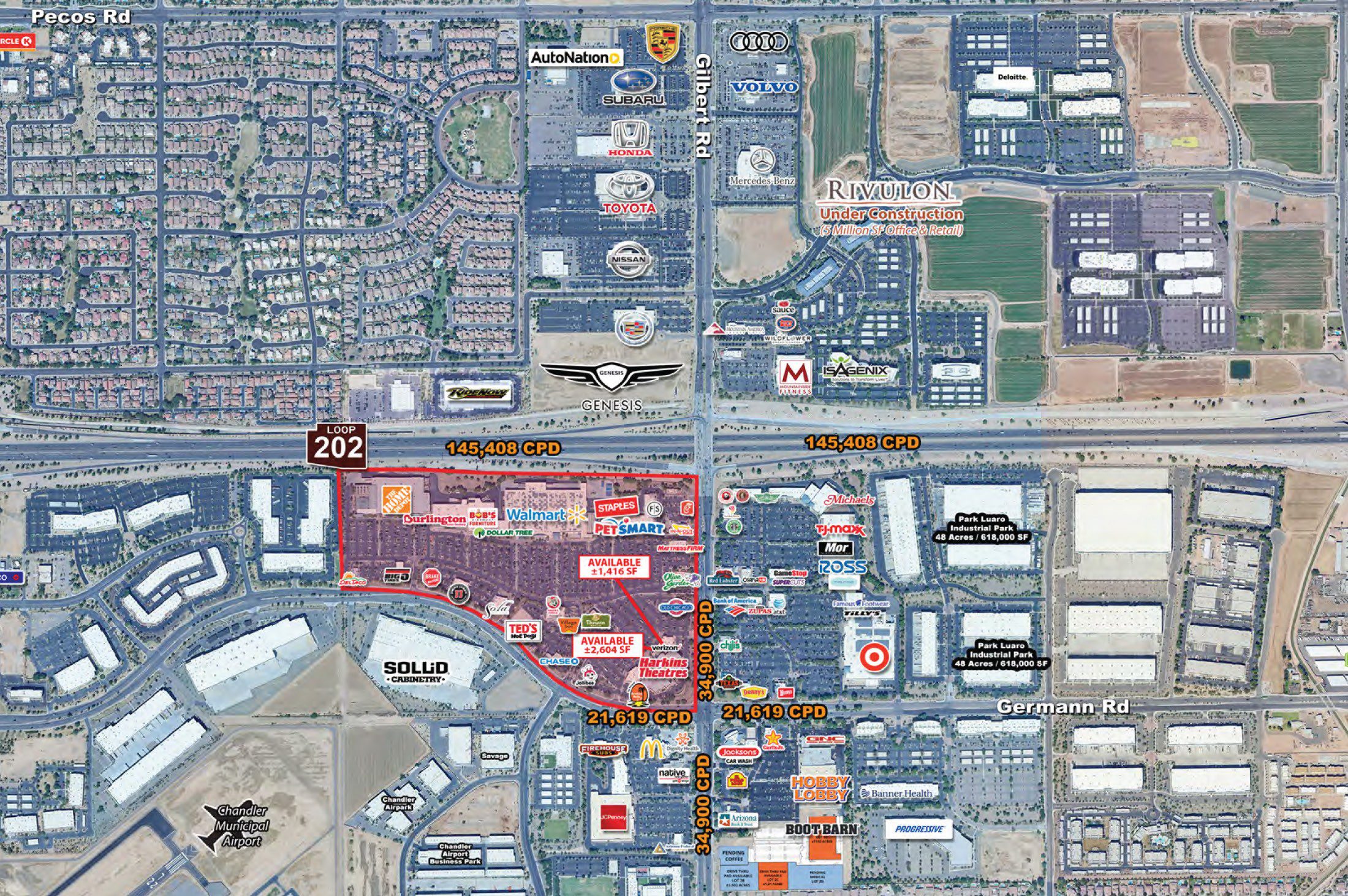 Loop 202 and Gilbert Rd – SWC