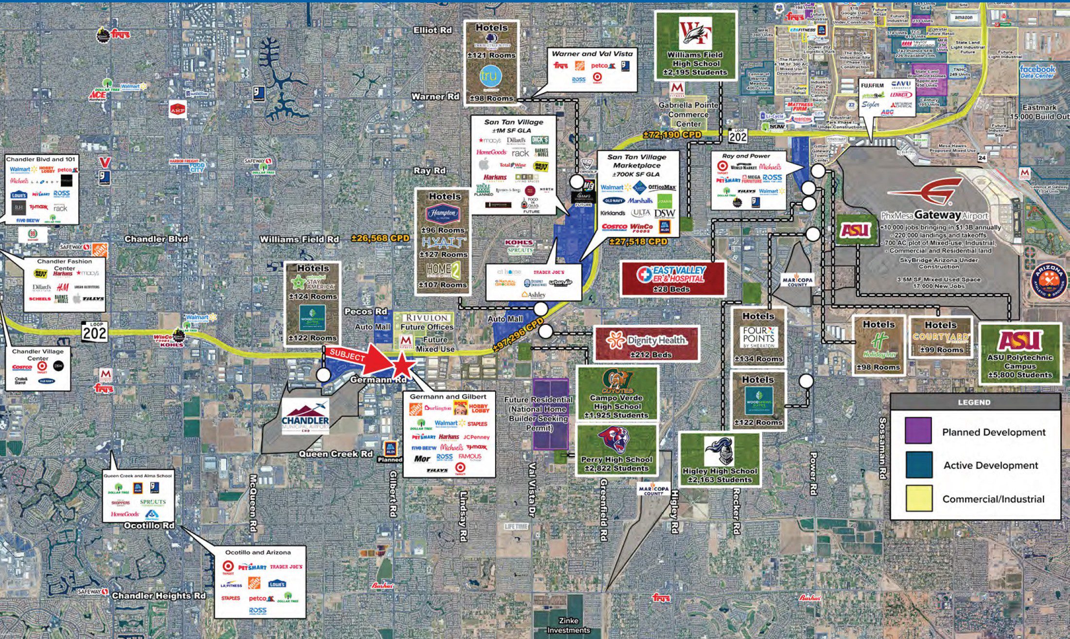 Loop 202 and Gilbert Rd – SWC