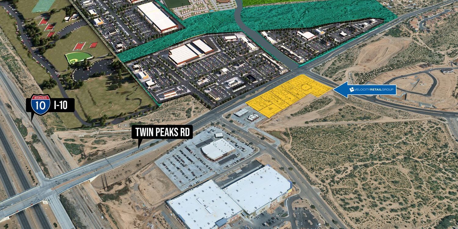 Twin Peaks Rd and Interstate 10