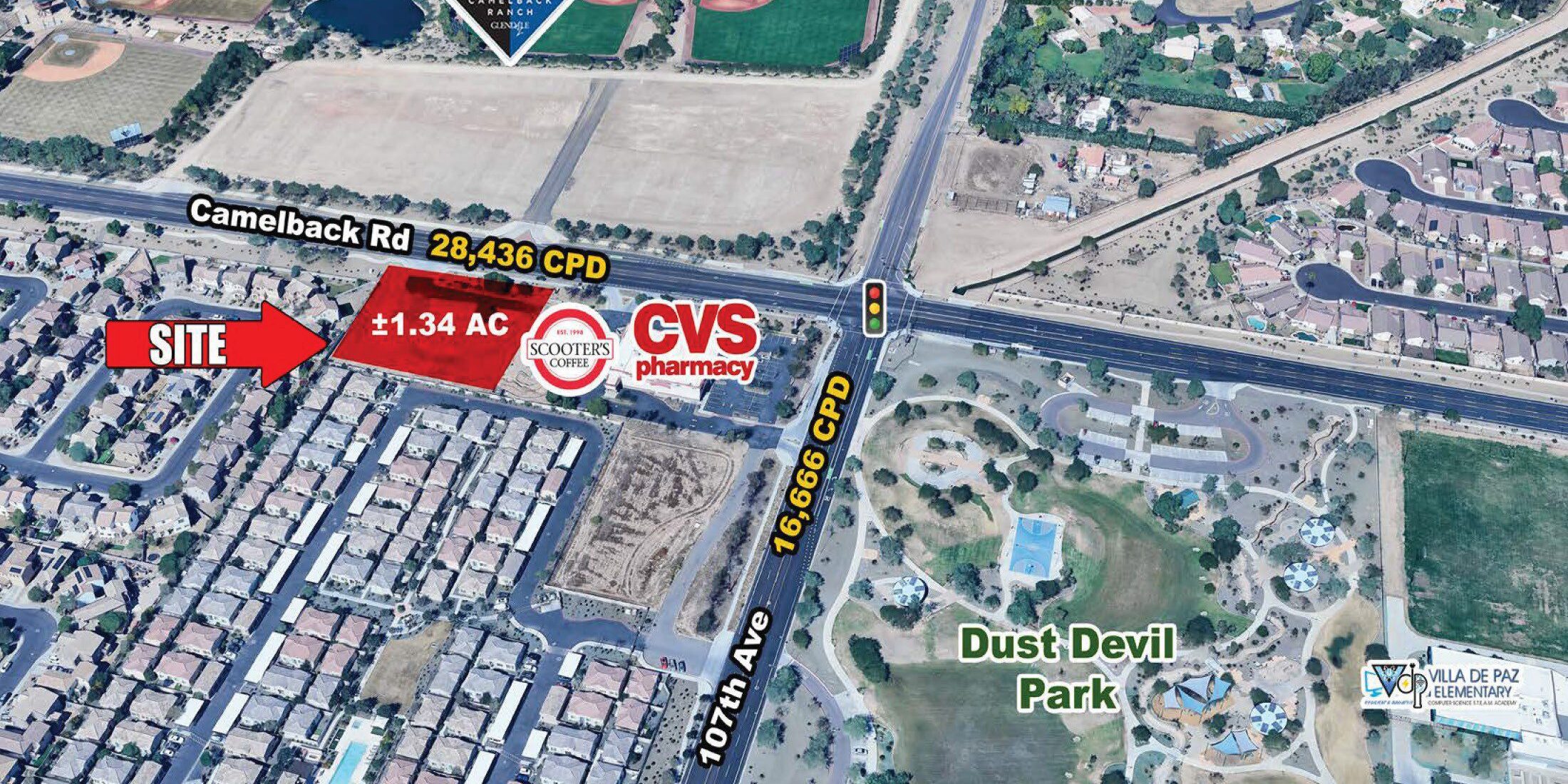 Camelback Rd and 107th Ave - SWC