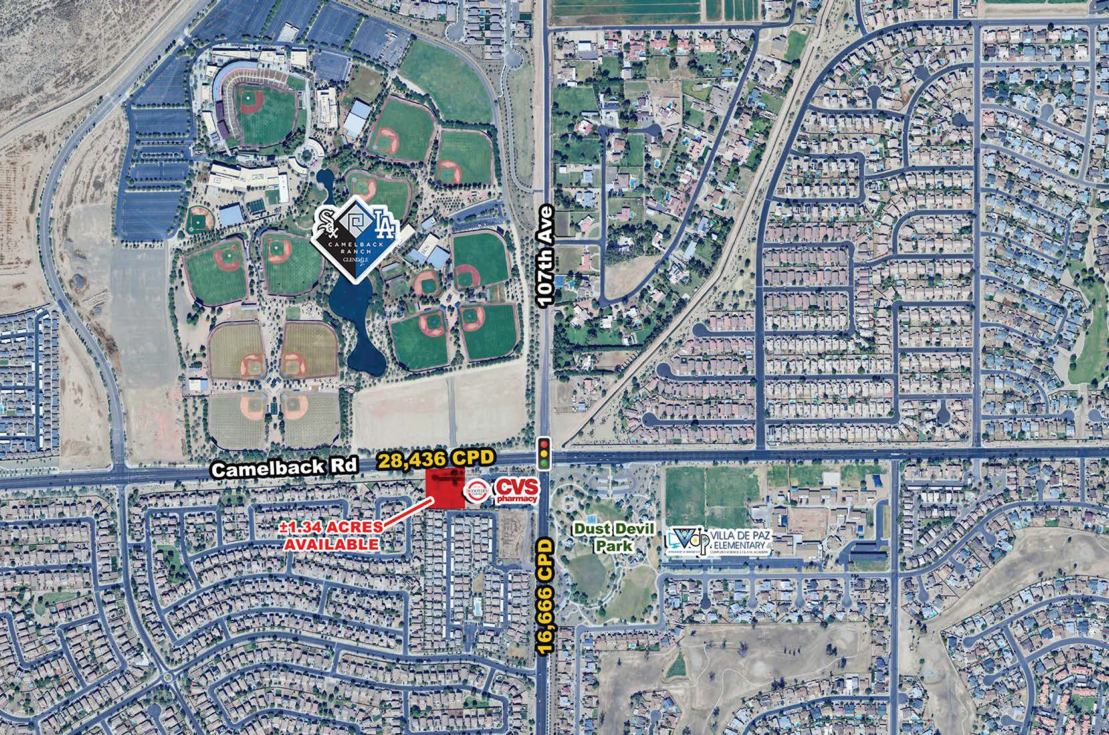 Camelback Rd and 107th Ave – SWC