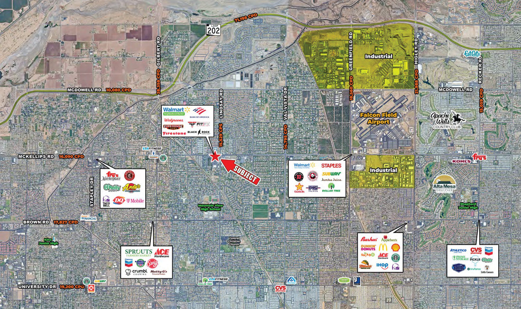 McKellips Rd and Lindsay Rd – SWC
