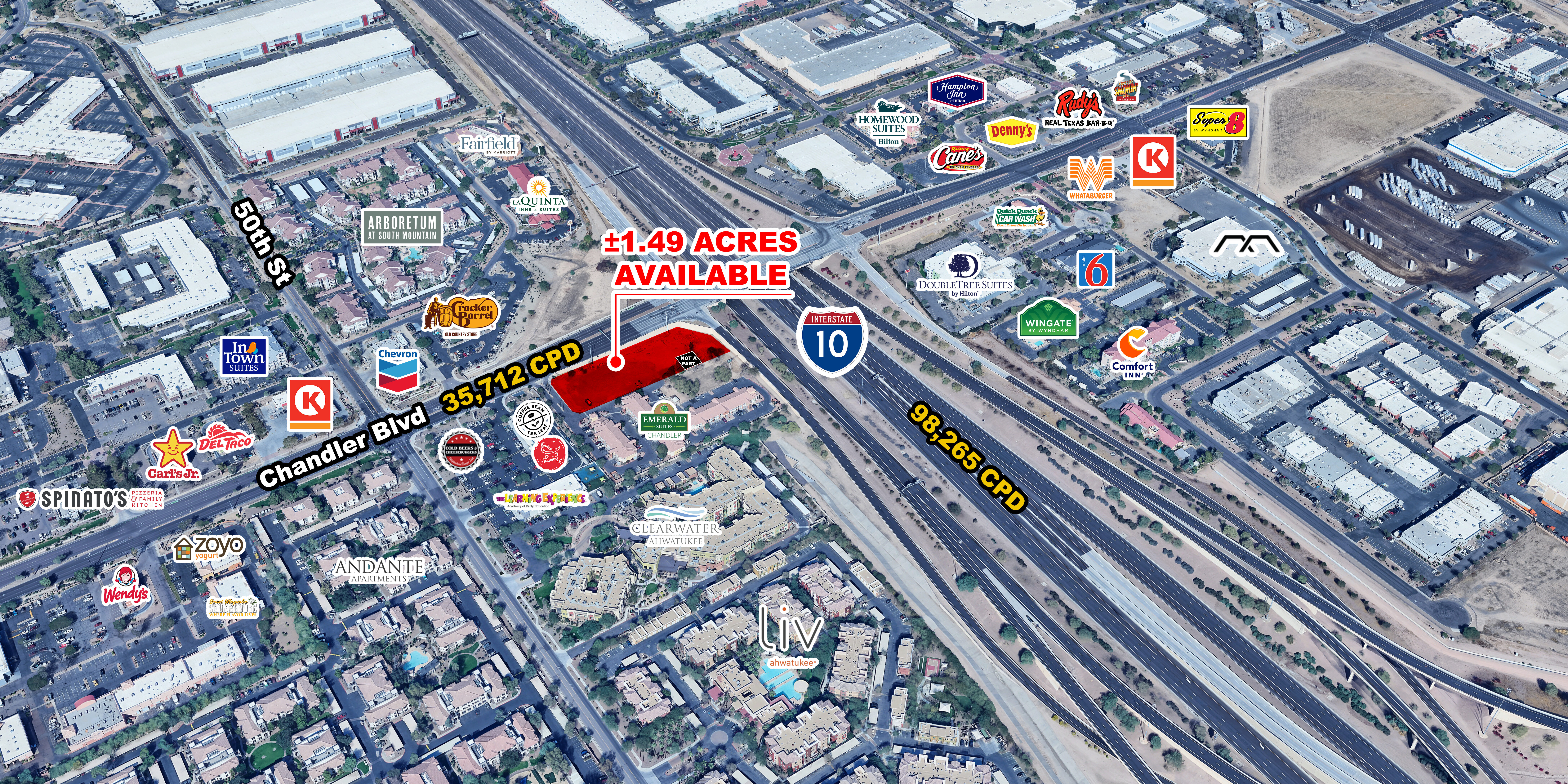 Chandler Blvd and Interstate 10 - SWC