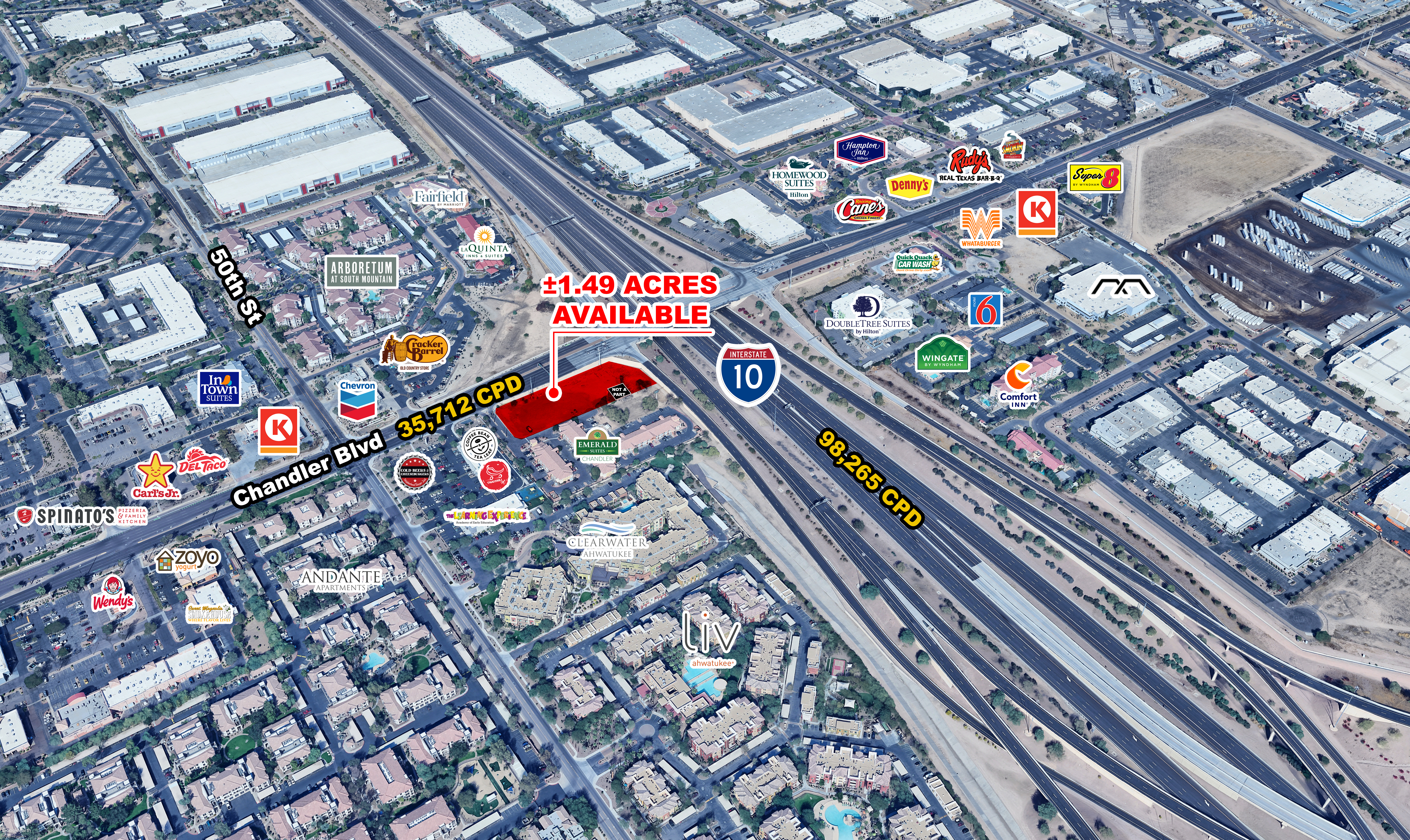 Chandler Blvd and Interstate 10 - SWC