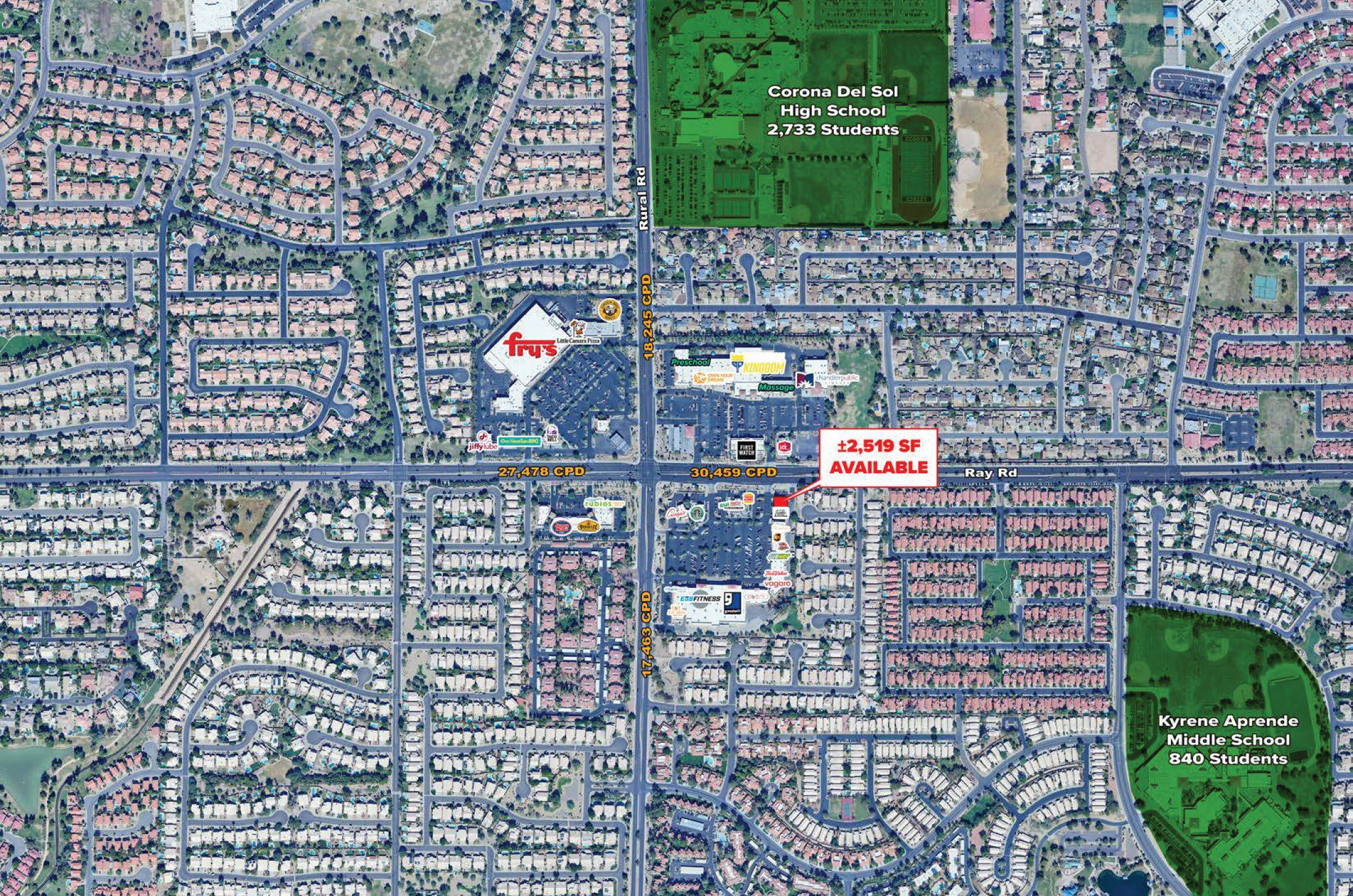 Ray Rd and Rural Rd – SEC