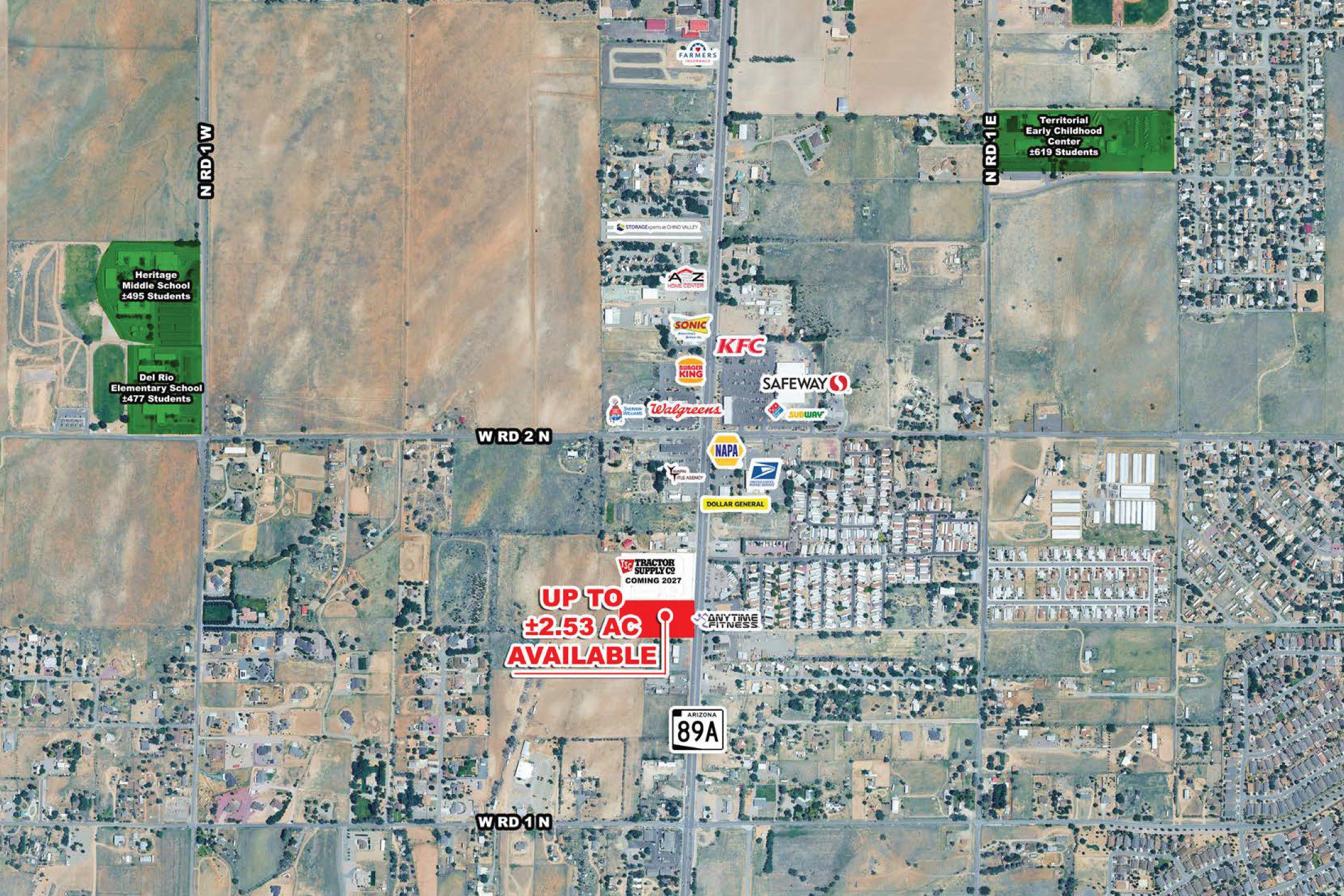 State Route 89 and E Road 2 N – SSWC