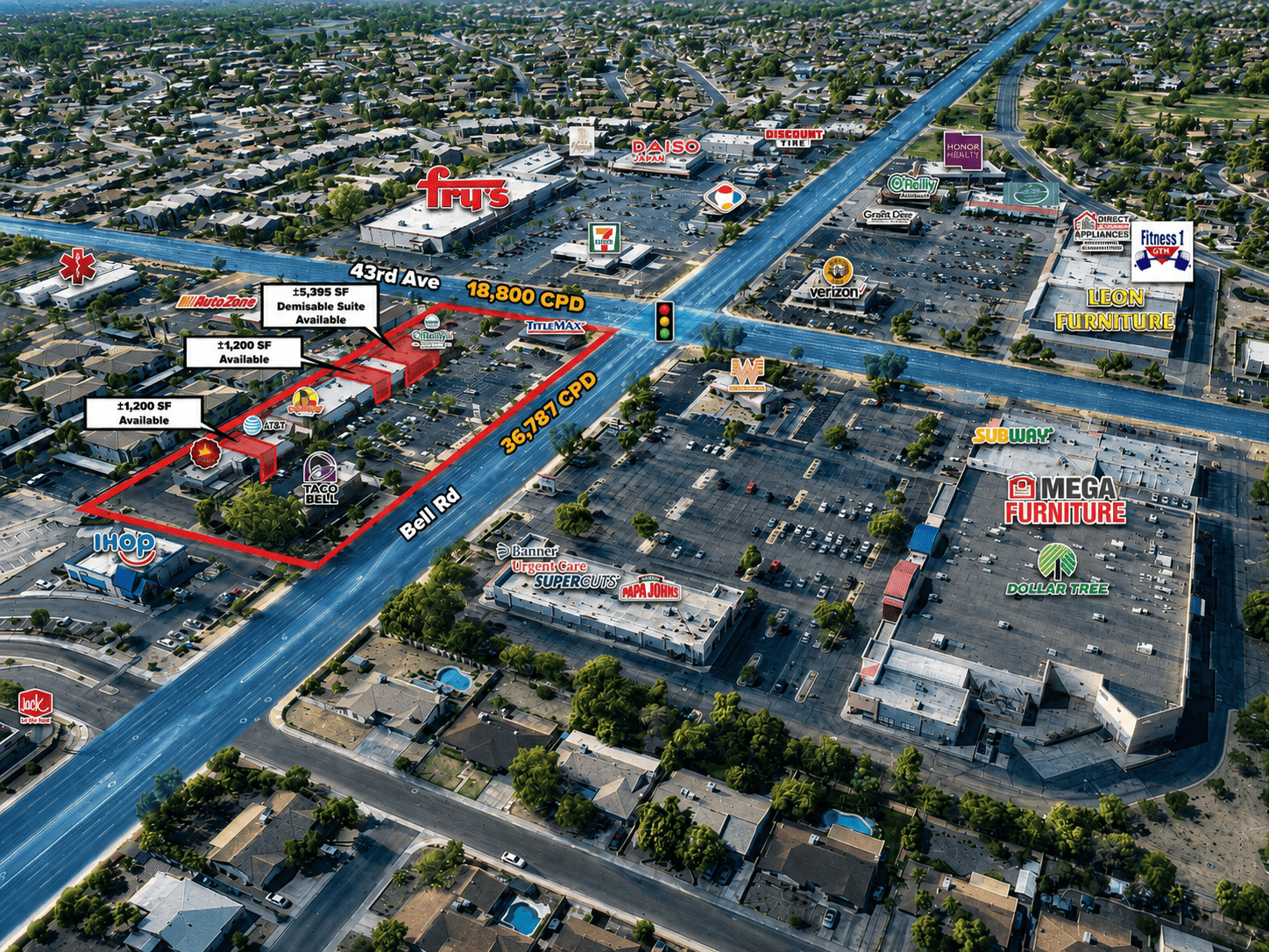 Bell Rd and 43rd Ave - SEC
