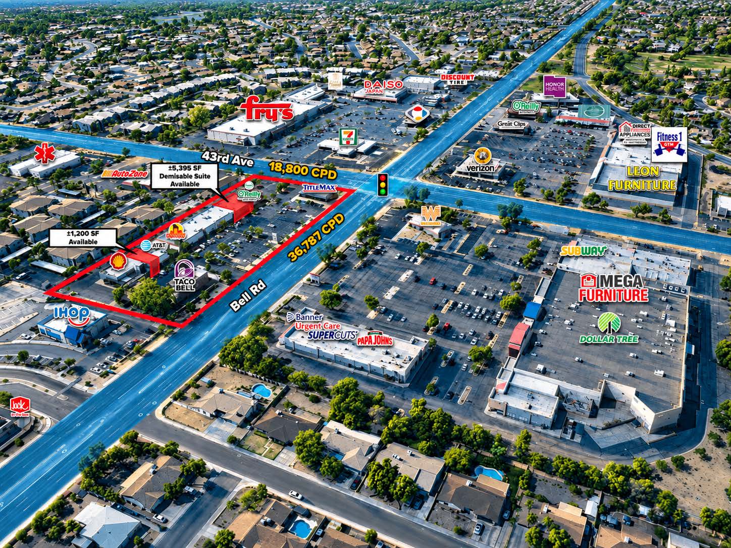Bell Rd and 43rd Ave – SEC