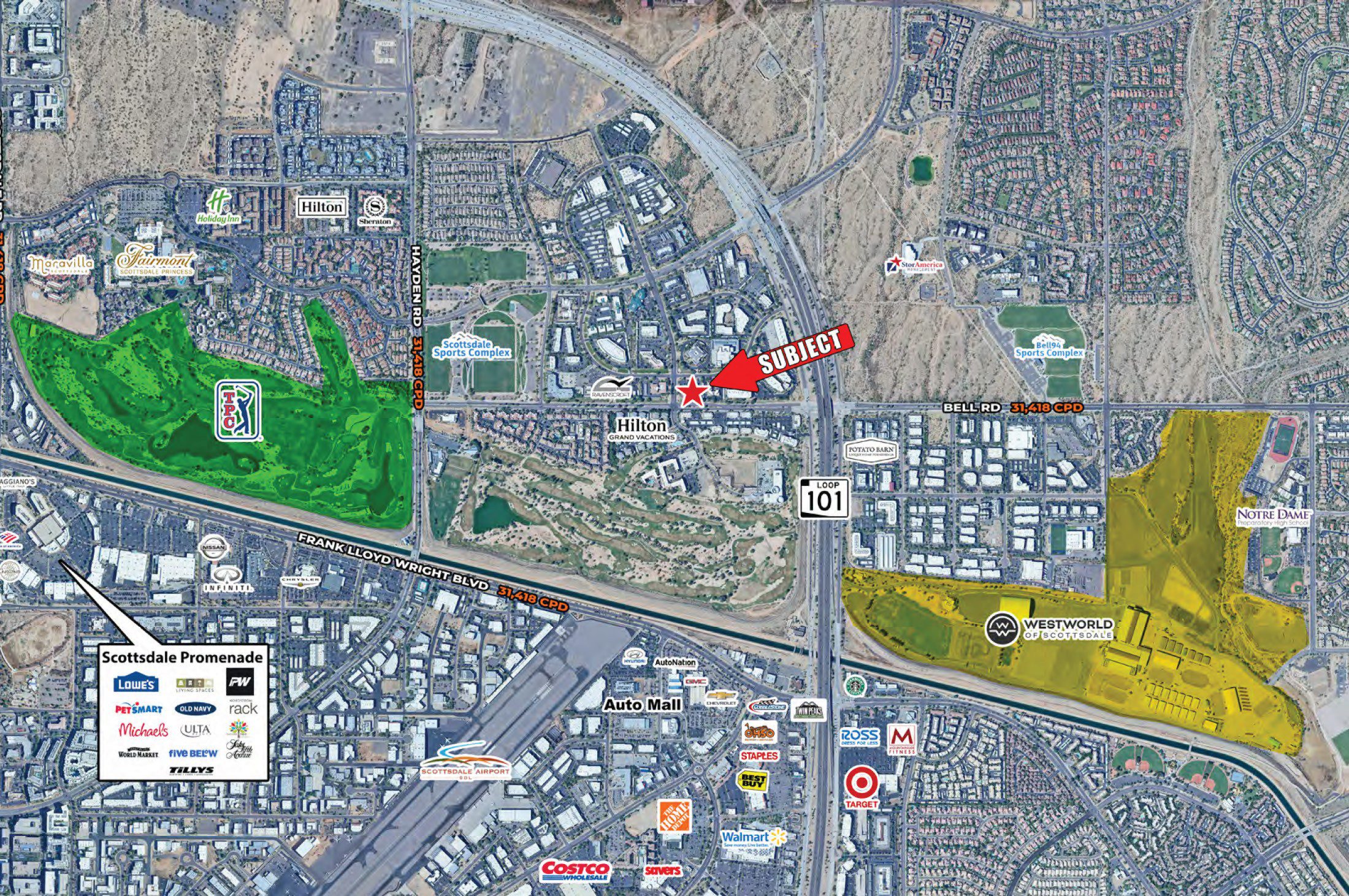 Bell Rd and Perimeter Dr – NEC