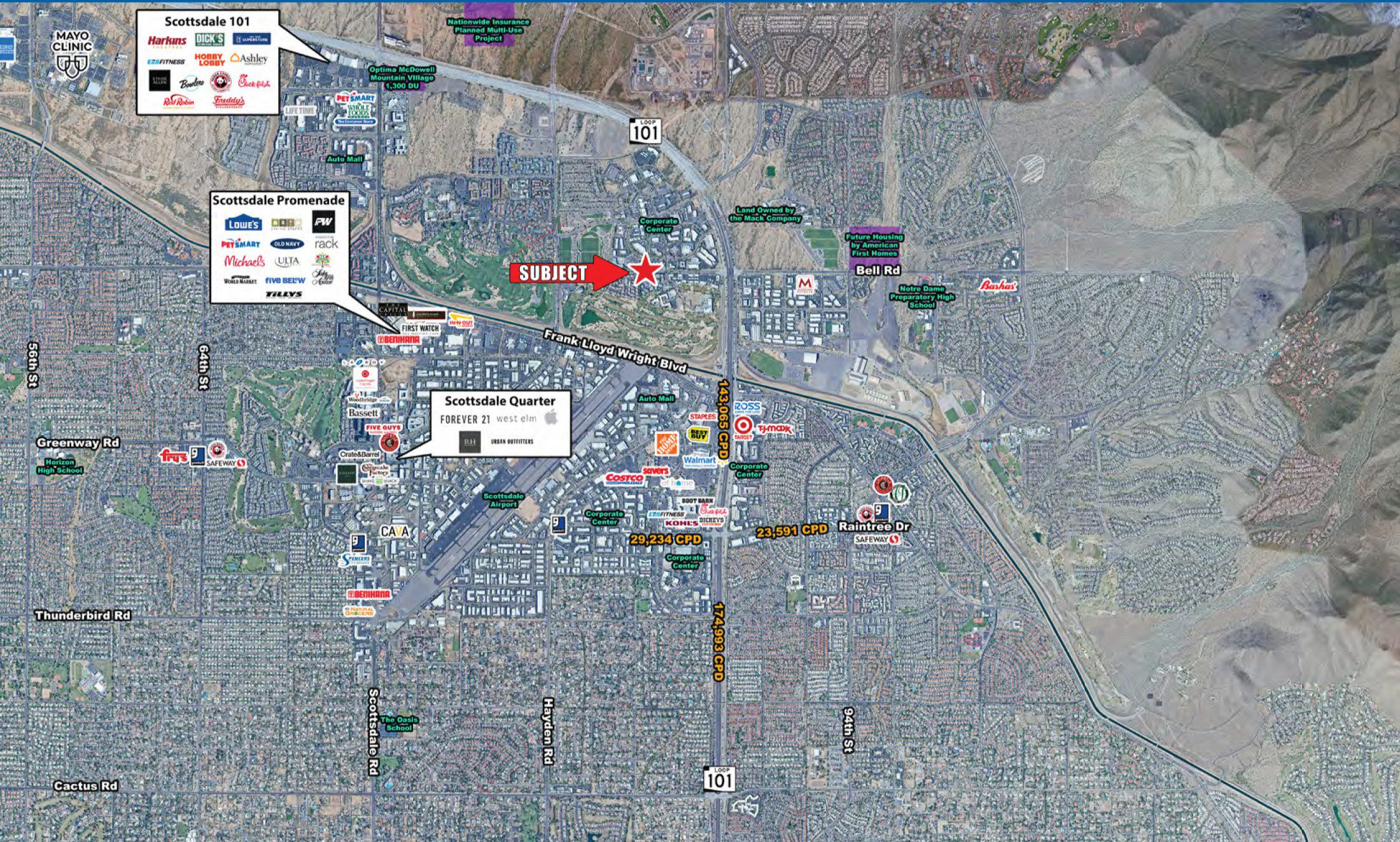 Bell Rd and Perimeter Dr – NEC