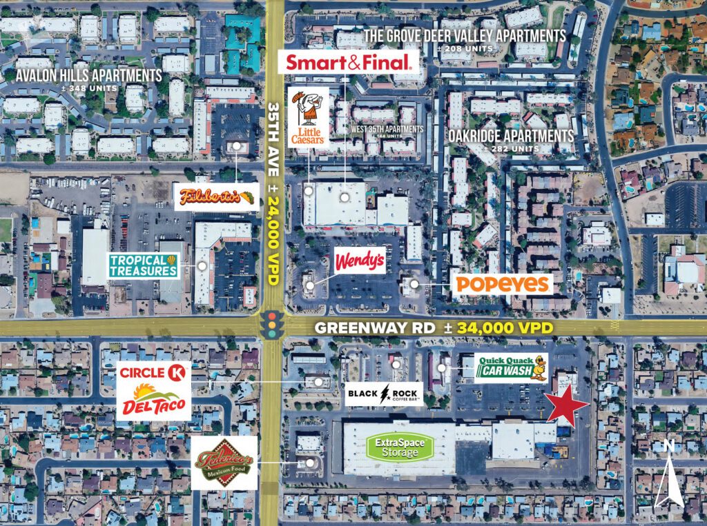 Greenway Rd and 35th Ave – SEC