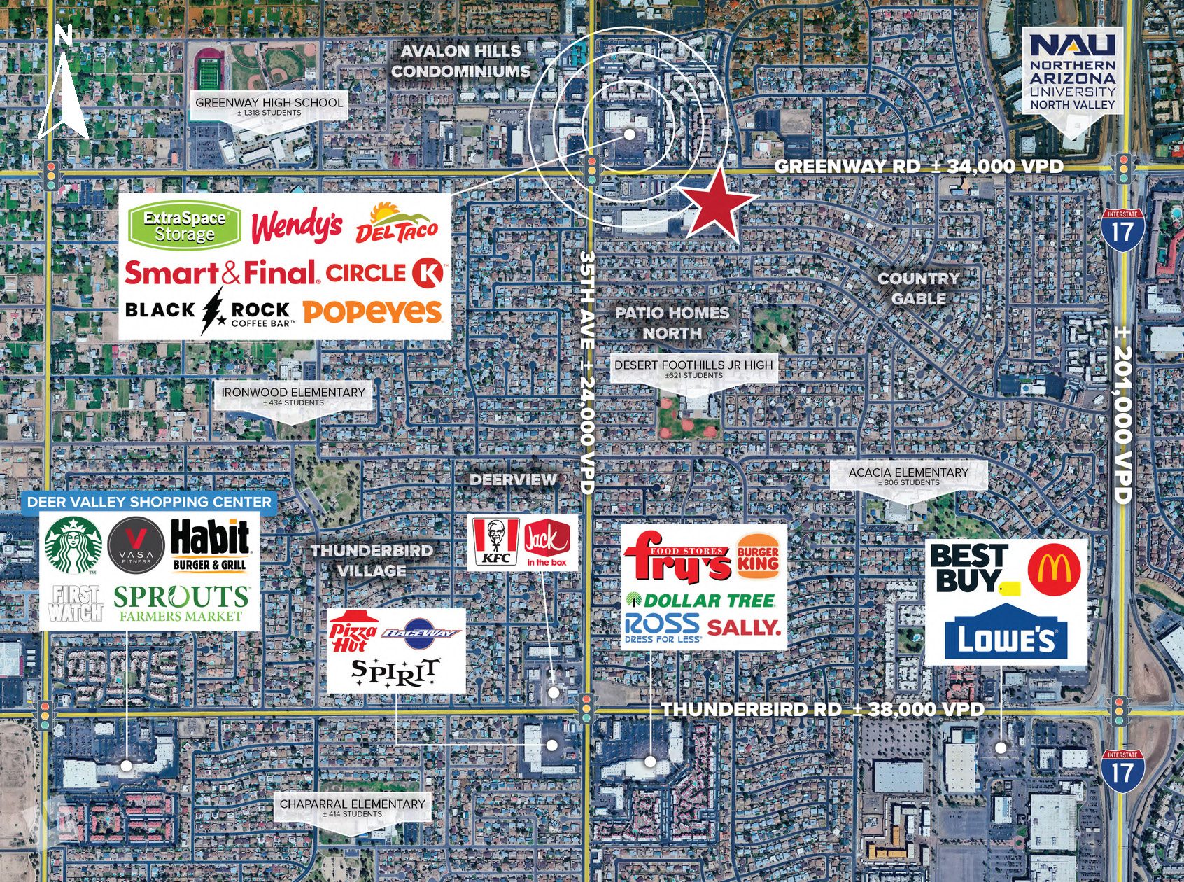 Greenway Rd and 35th Ave – SEC
