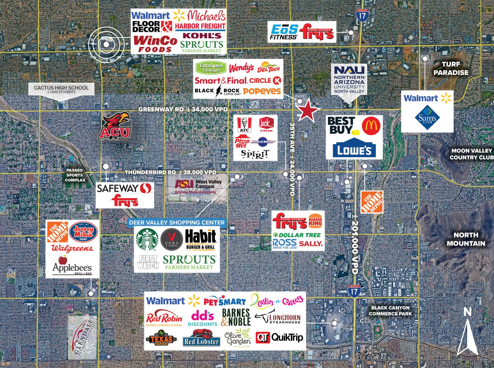 Greenway Rd and 35th Ave – SEC